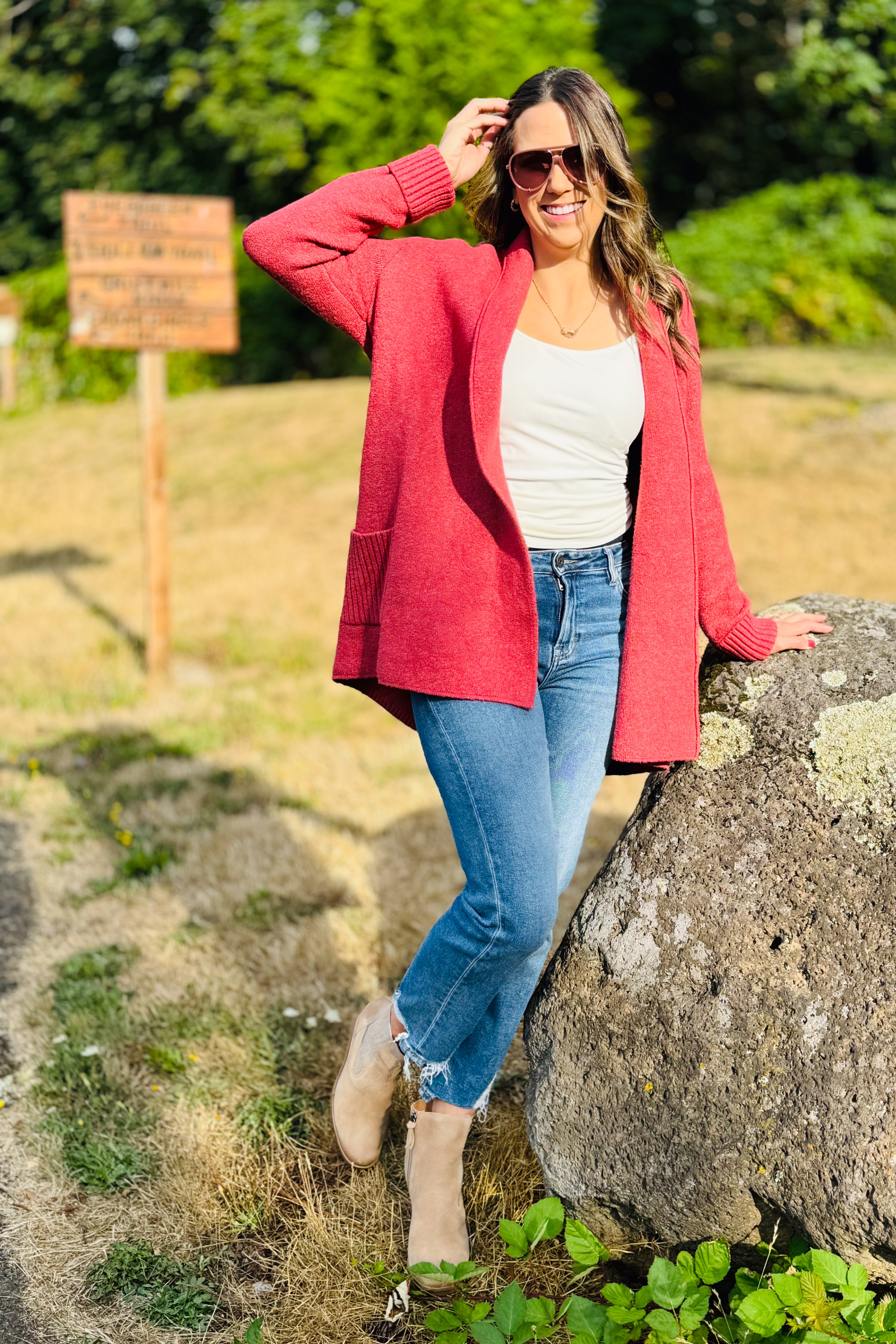 Autumn Chill Cardigan Spice