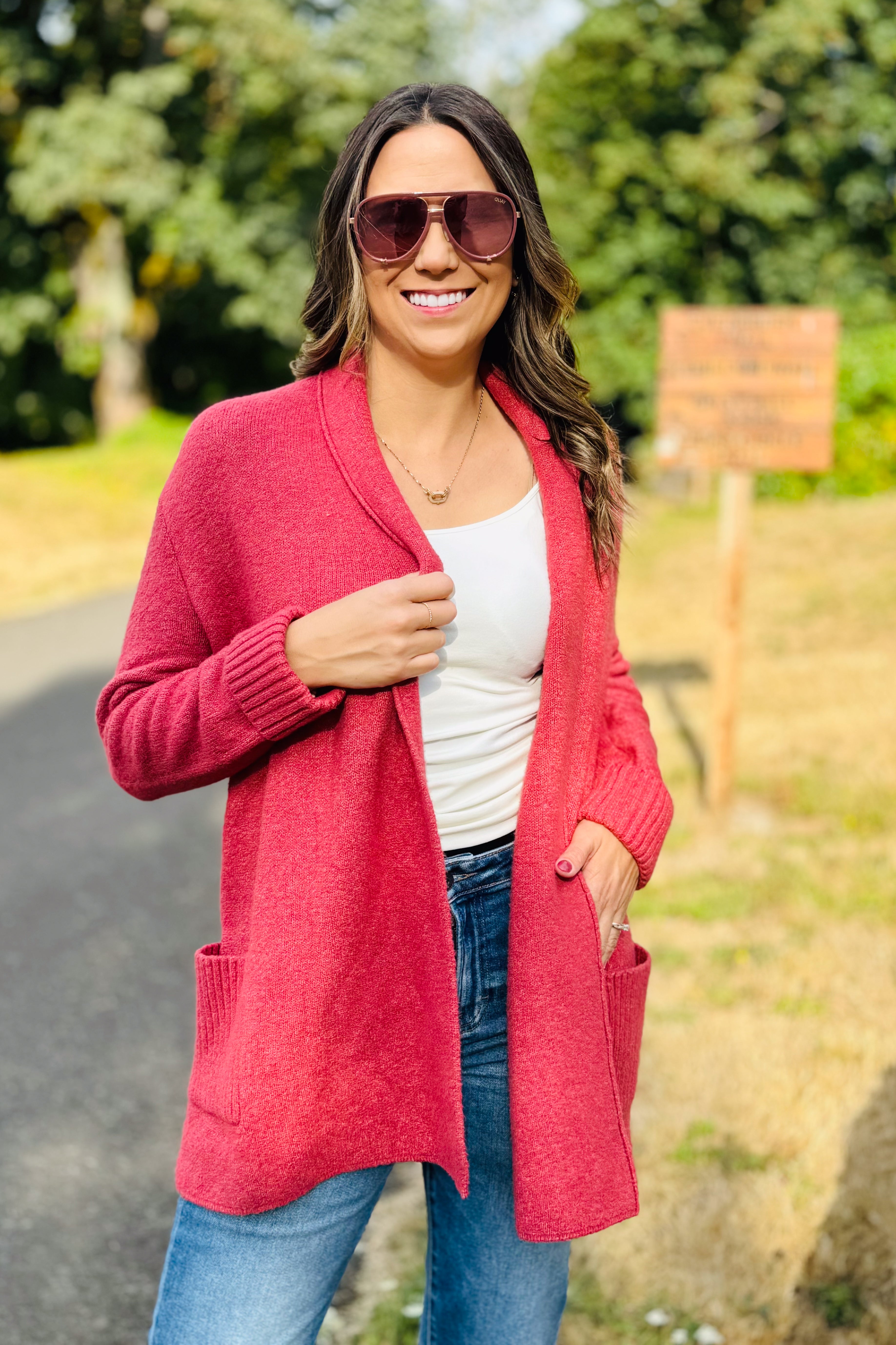 Autumn Chill Cardigan Spice