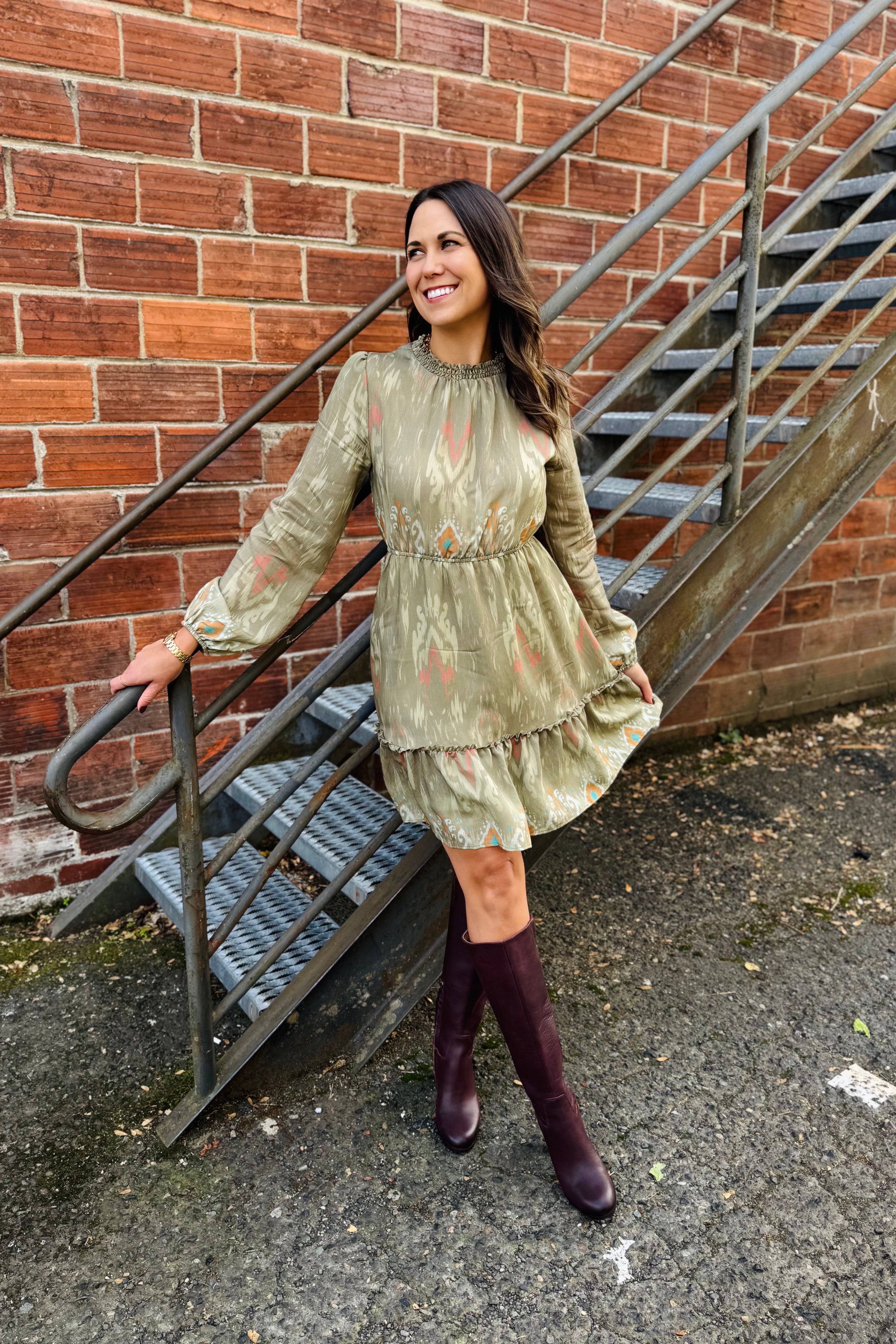All The Trim Dress