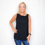 Ballet Neck Tunic Tank
