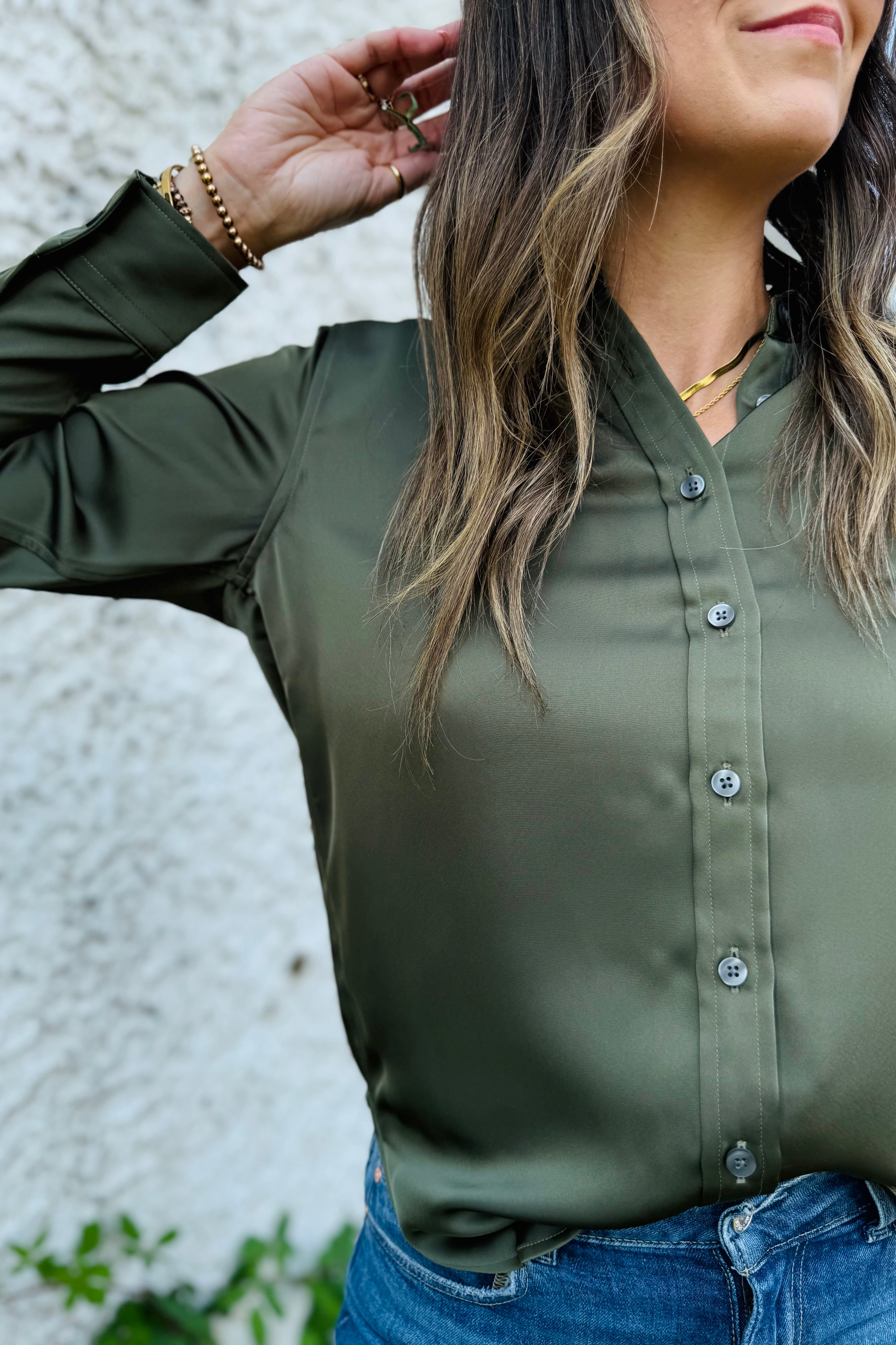 Better Than Silk Button down