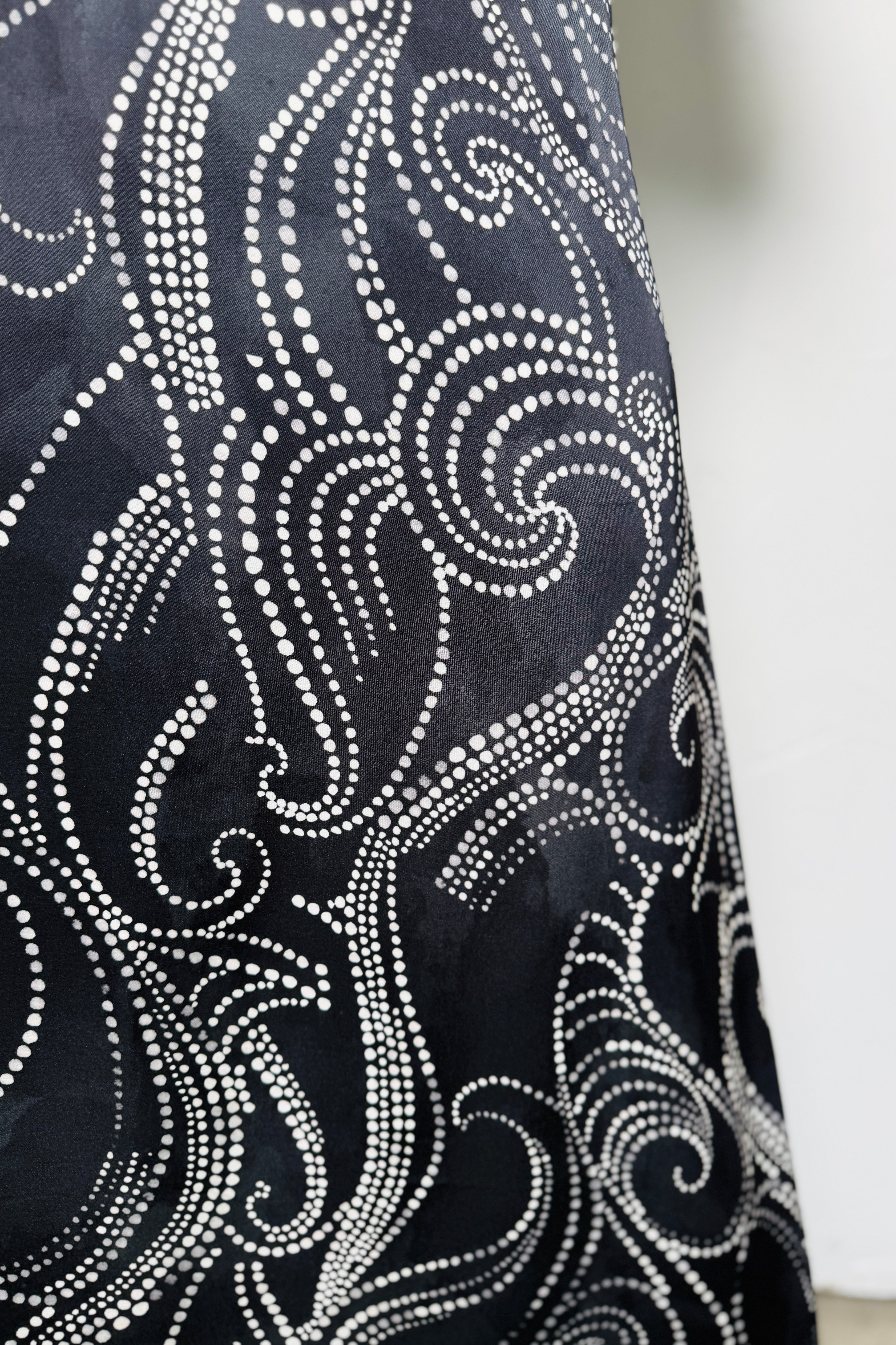 Black Swirl Skirt