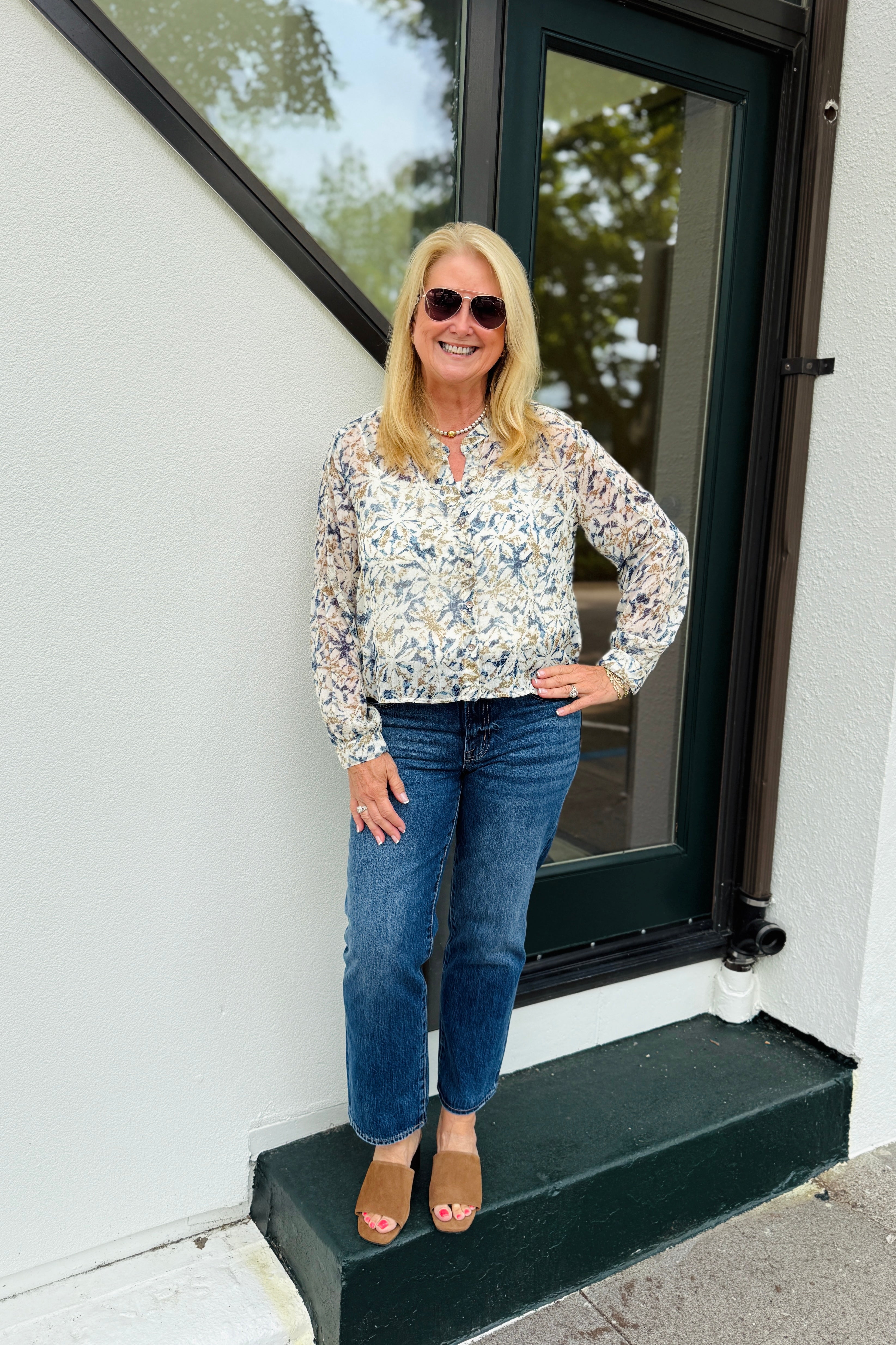 Bloomsbury Chiffon Blouse