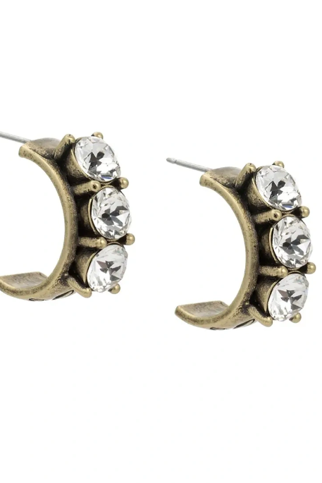 Brass Hugs Earrings