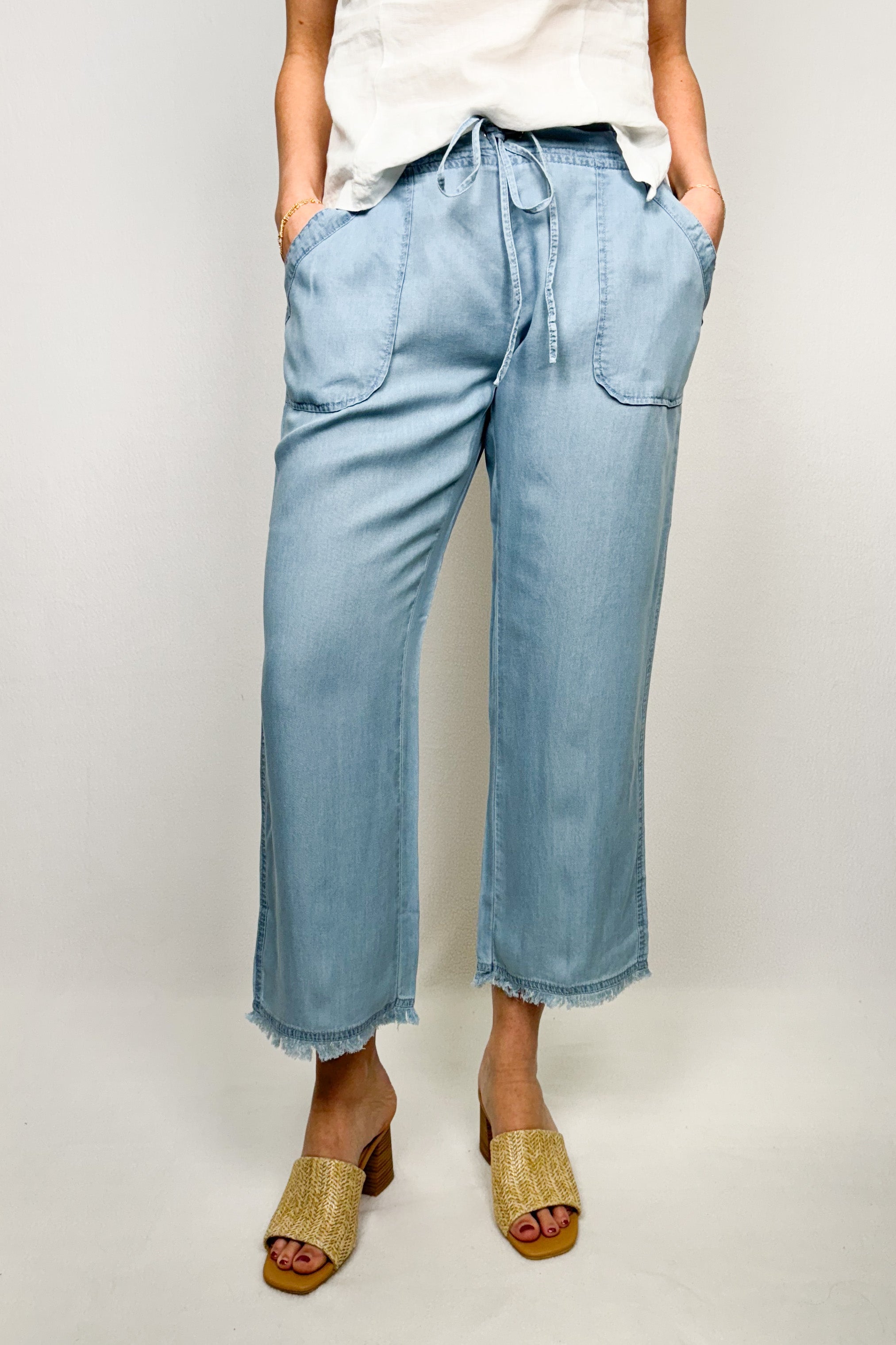 Capri Linen Pants