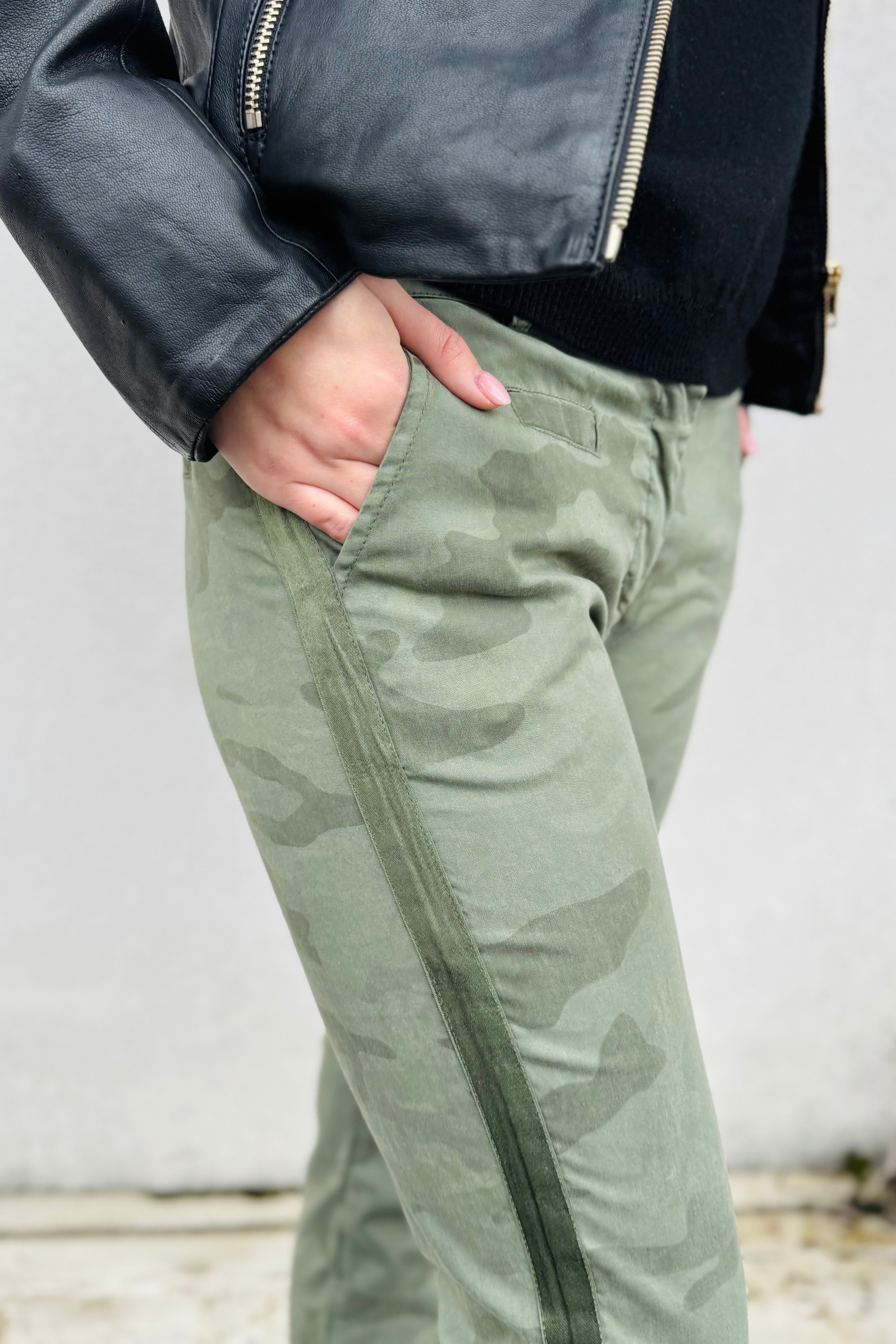 Camo Chinos