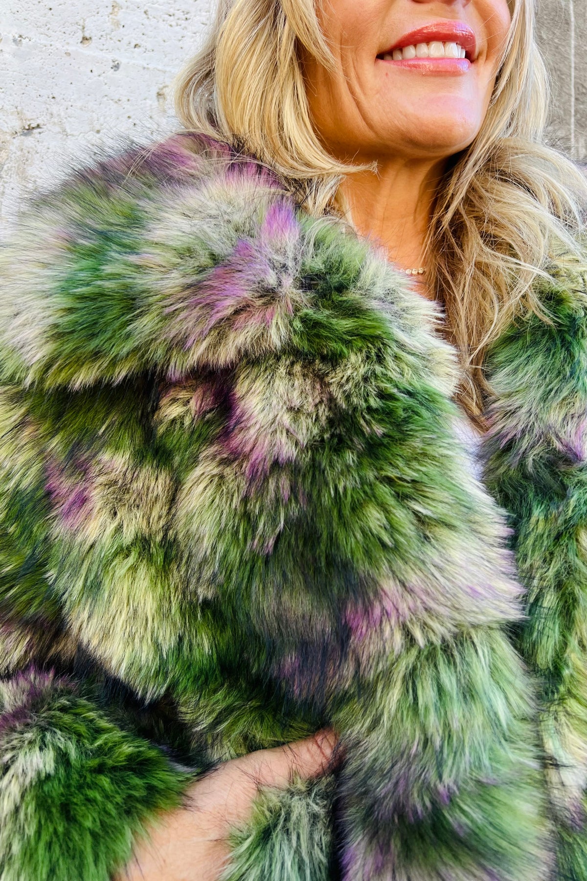 Camomille Faux Fur Coat