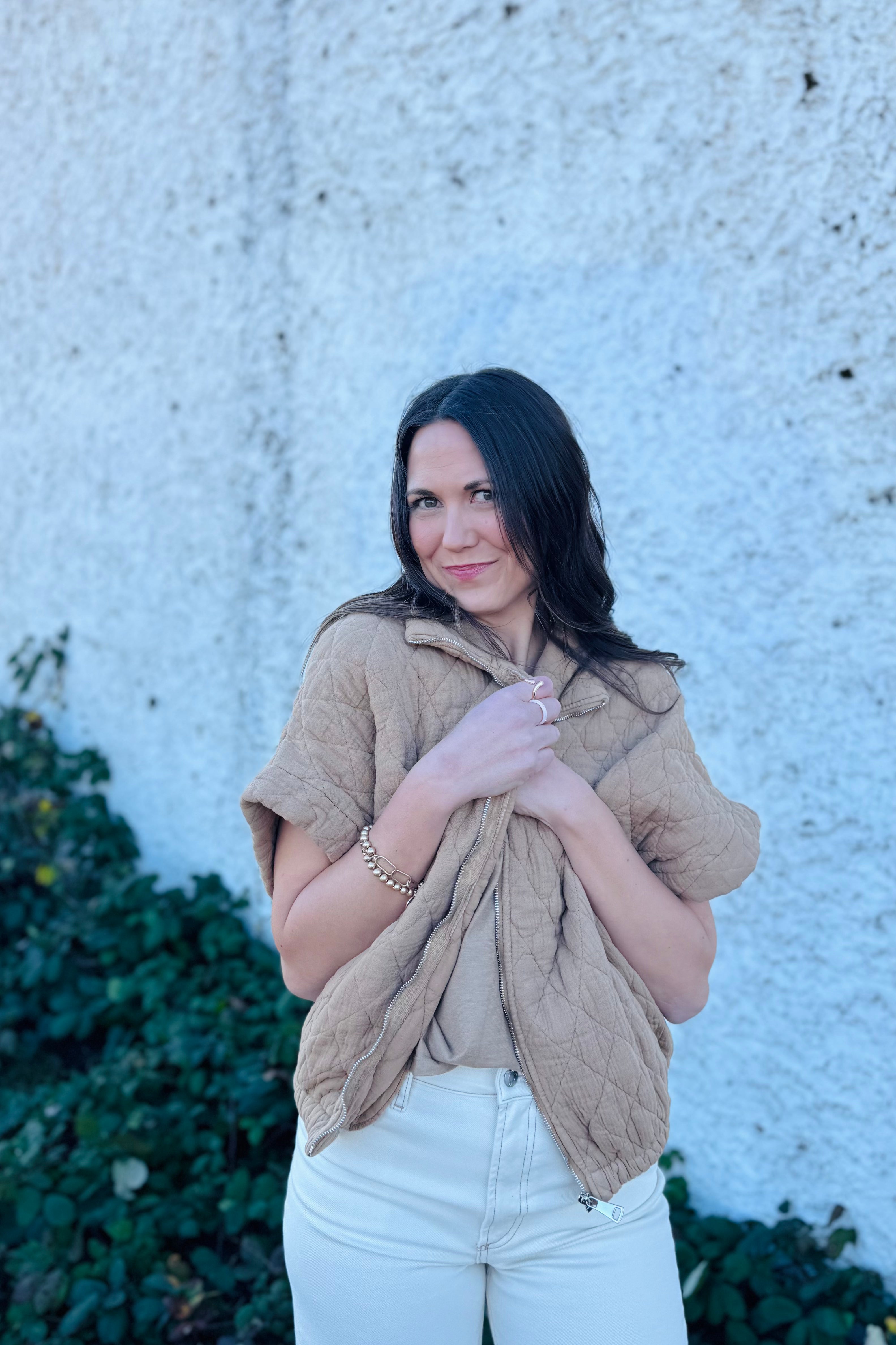 Charlston Quilted Bomber