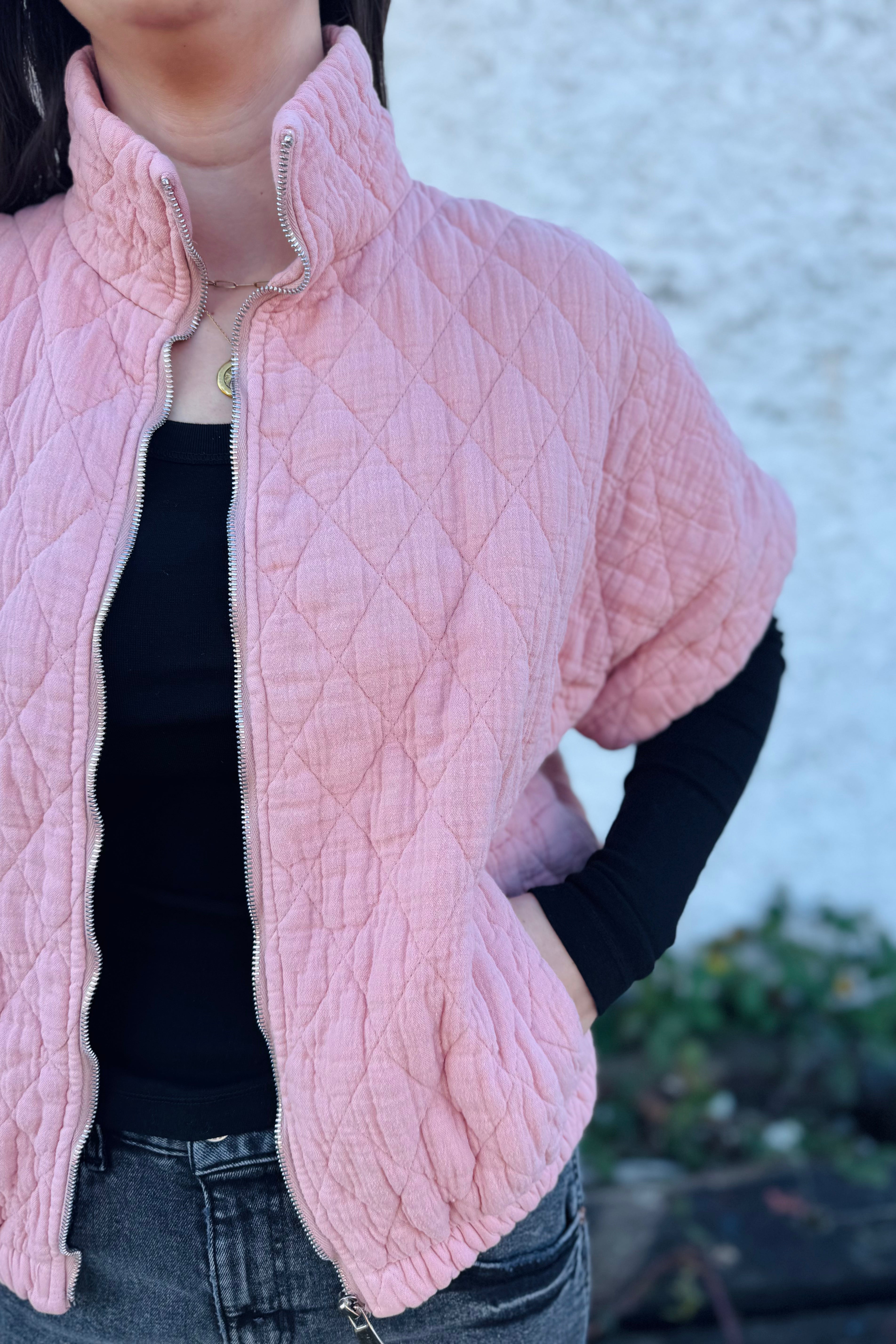 Charlston Quilted Bomber