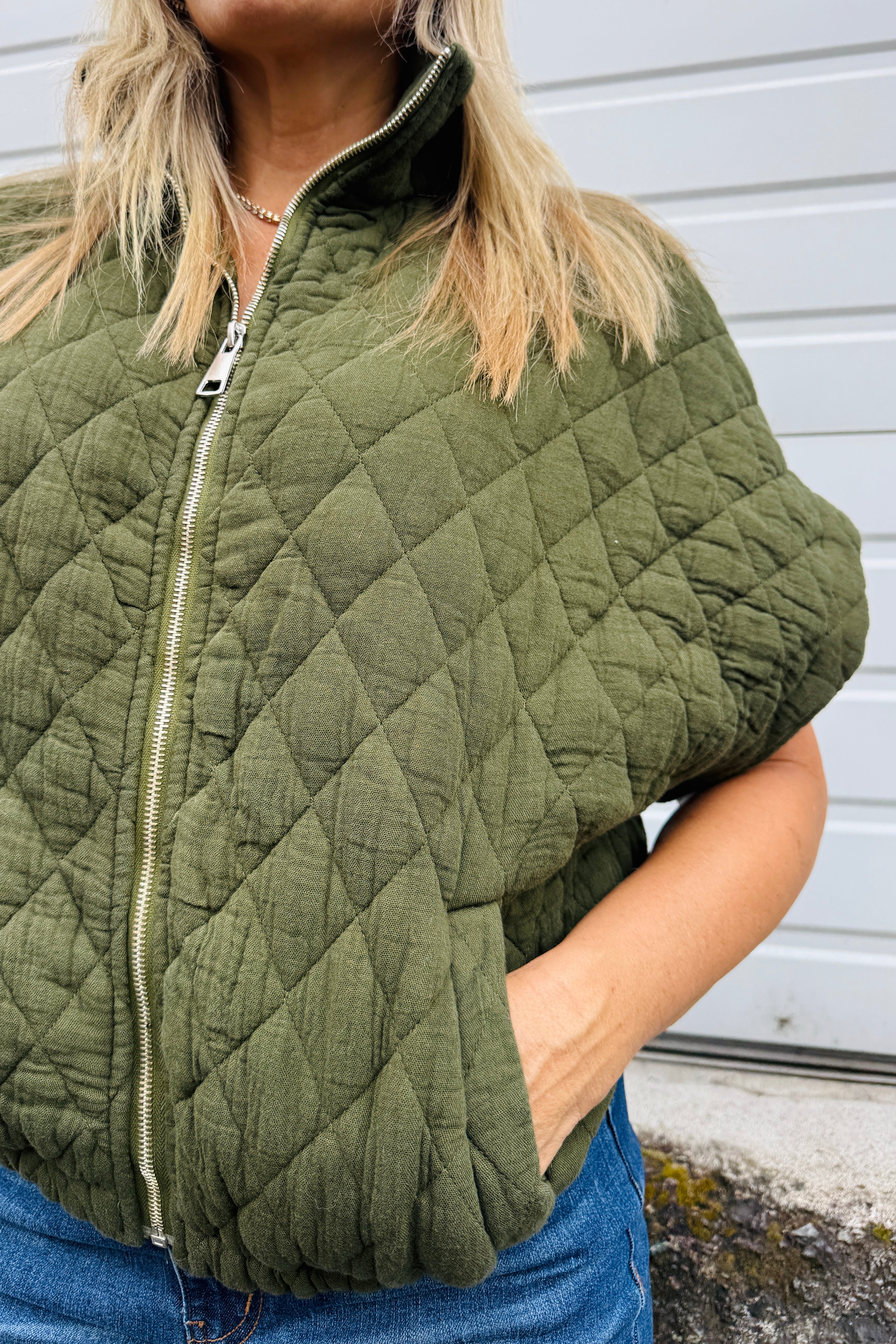 Charlston Quilted Bomber