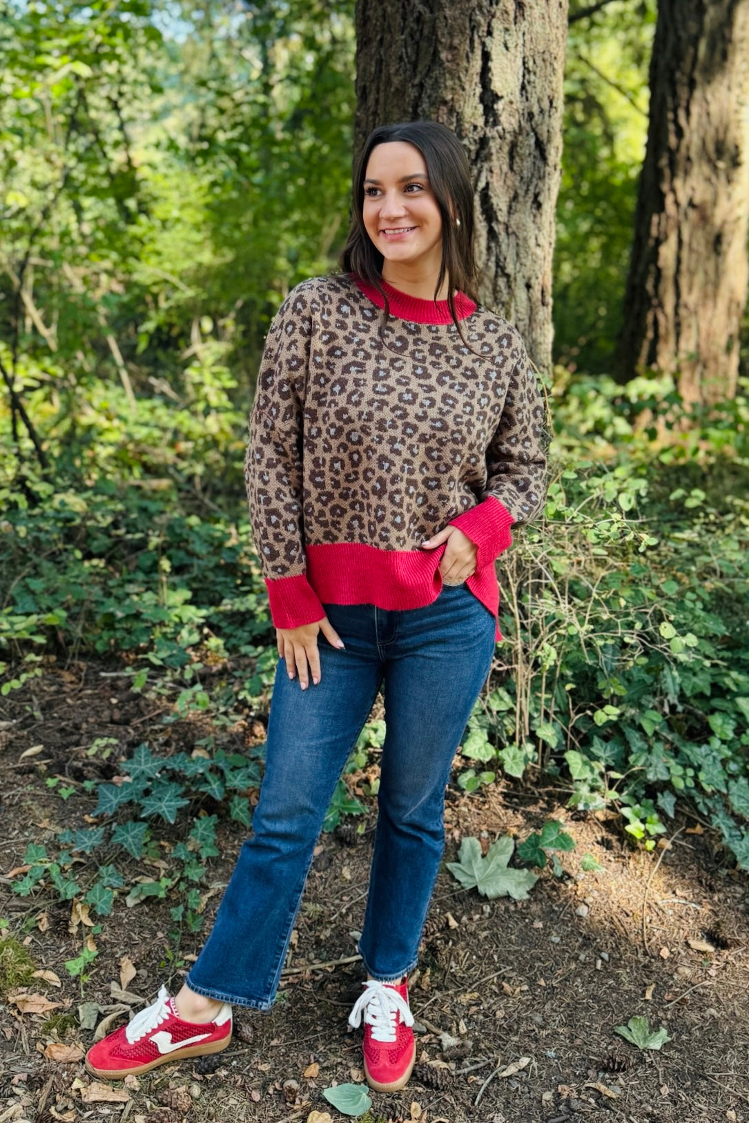 Cheetah Oversized Sweater