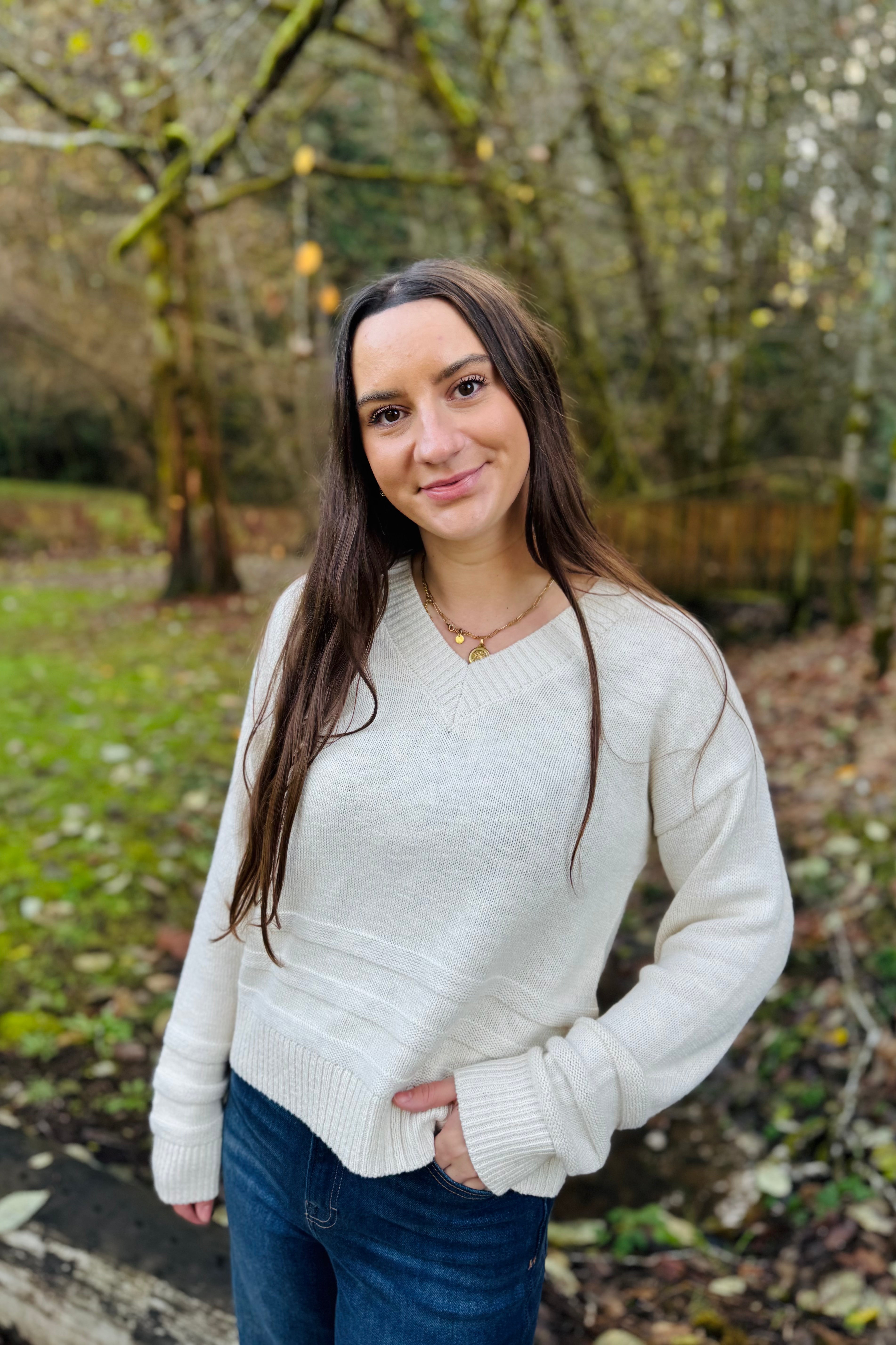 Classic V-Neck Sweater