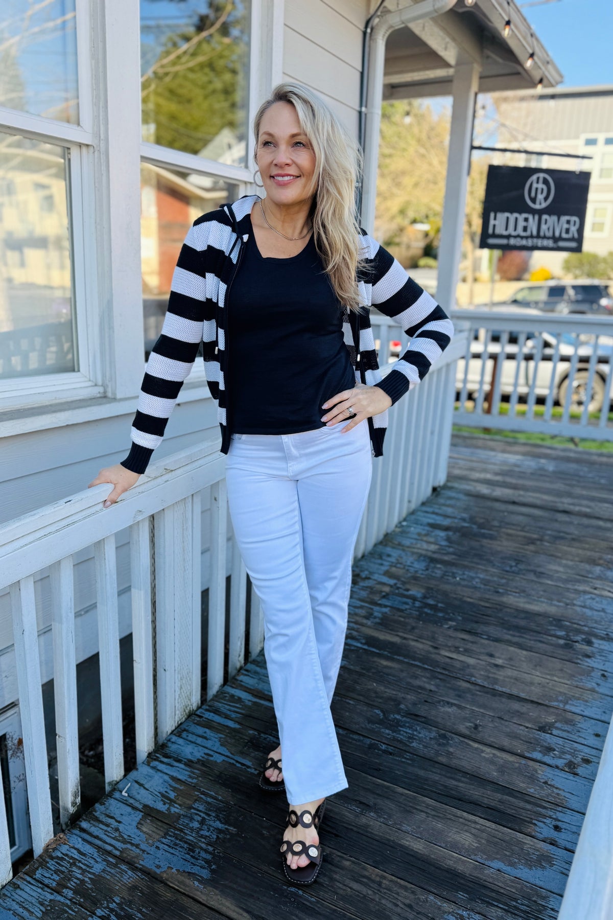 Classic High-Waisted Bootcut Jean