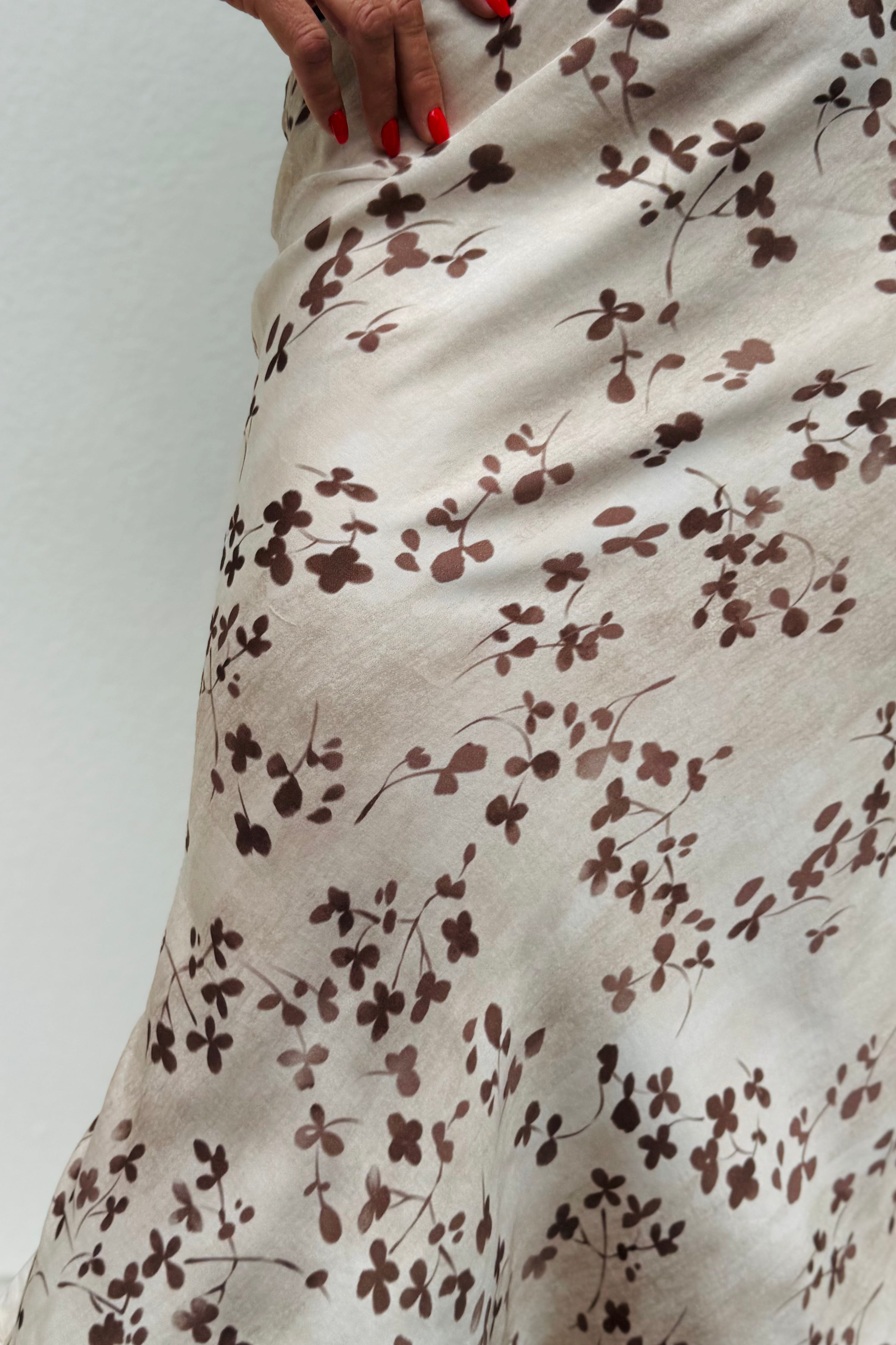 Clover Leaf Silky Skirt