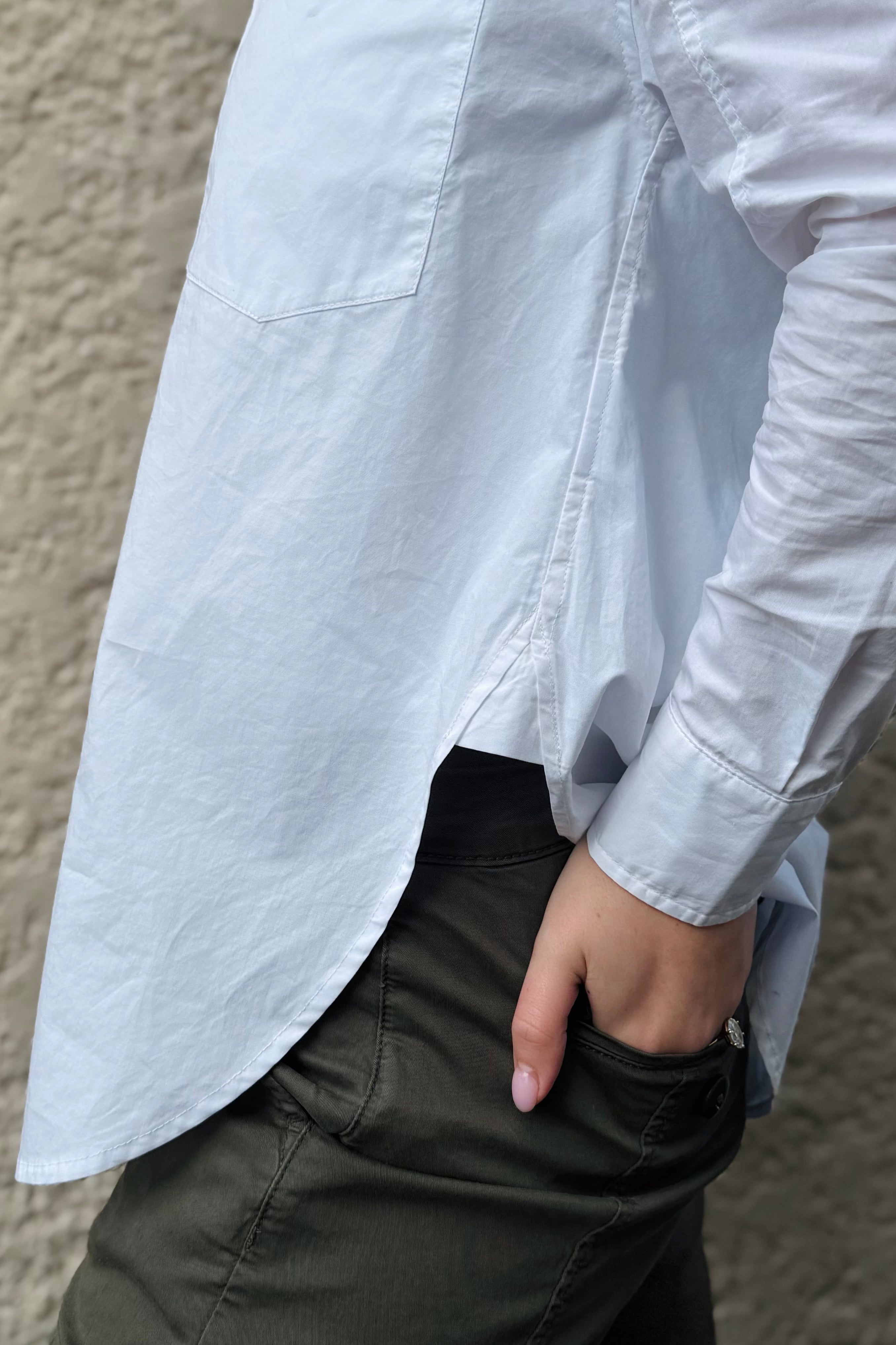 Cotton Poplin Blouse