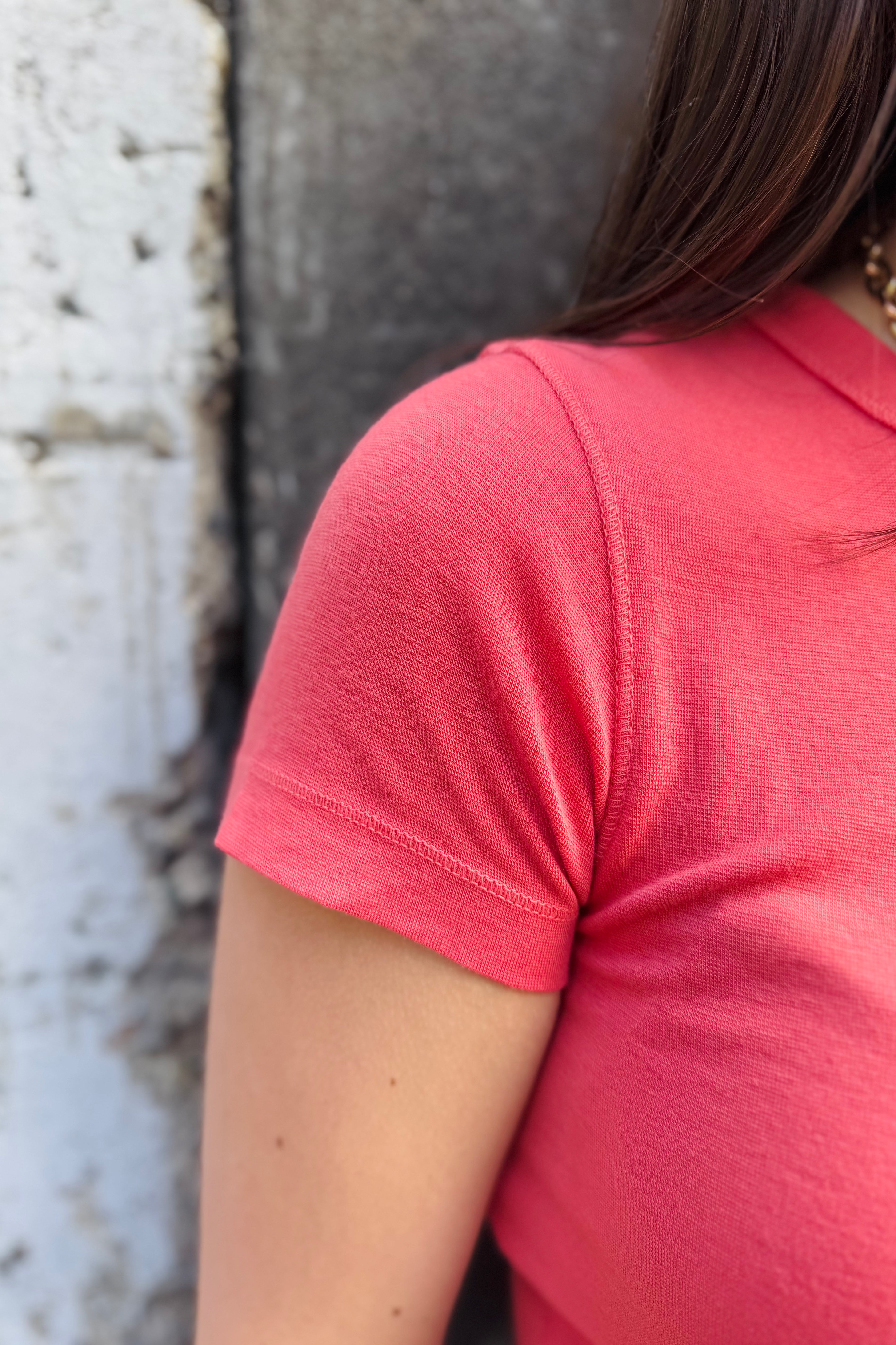 Luxx S/S Crewneck-Orange