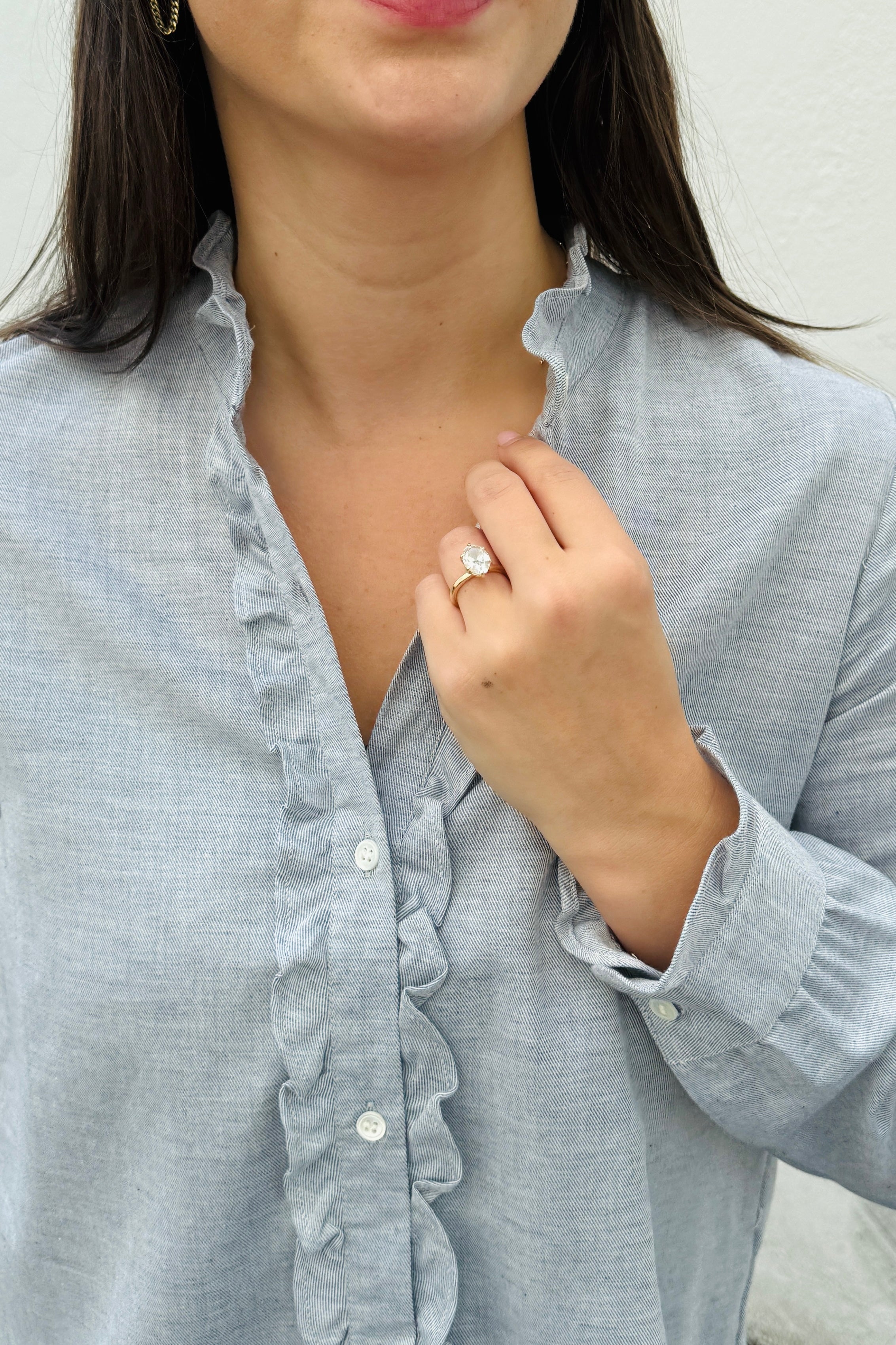 Channing Ruffle Shirt