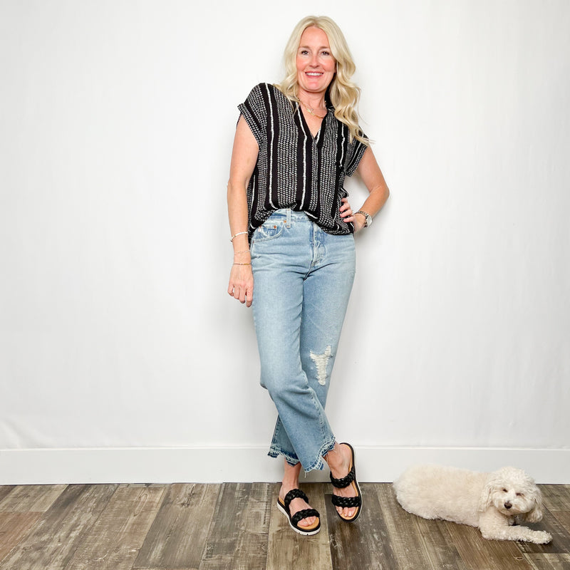 Dixon V-Neck Blouse