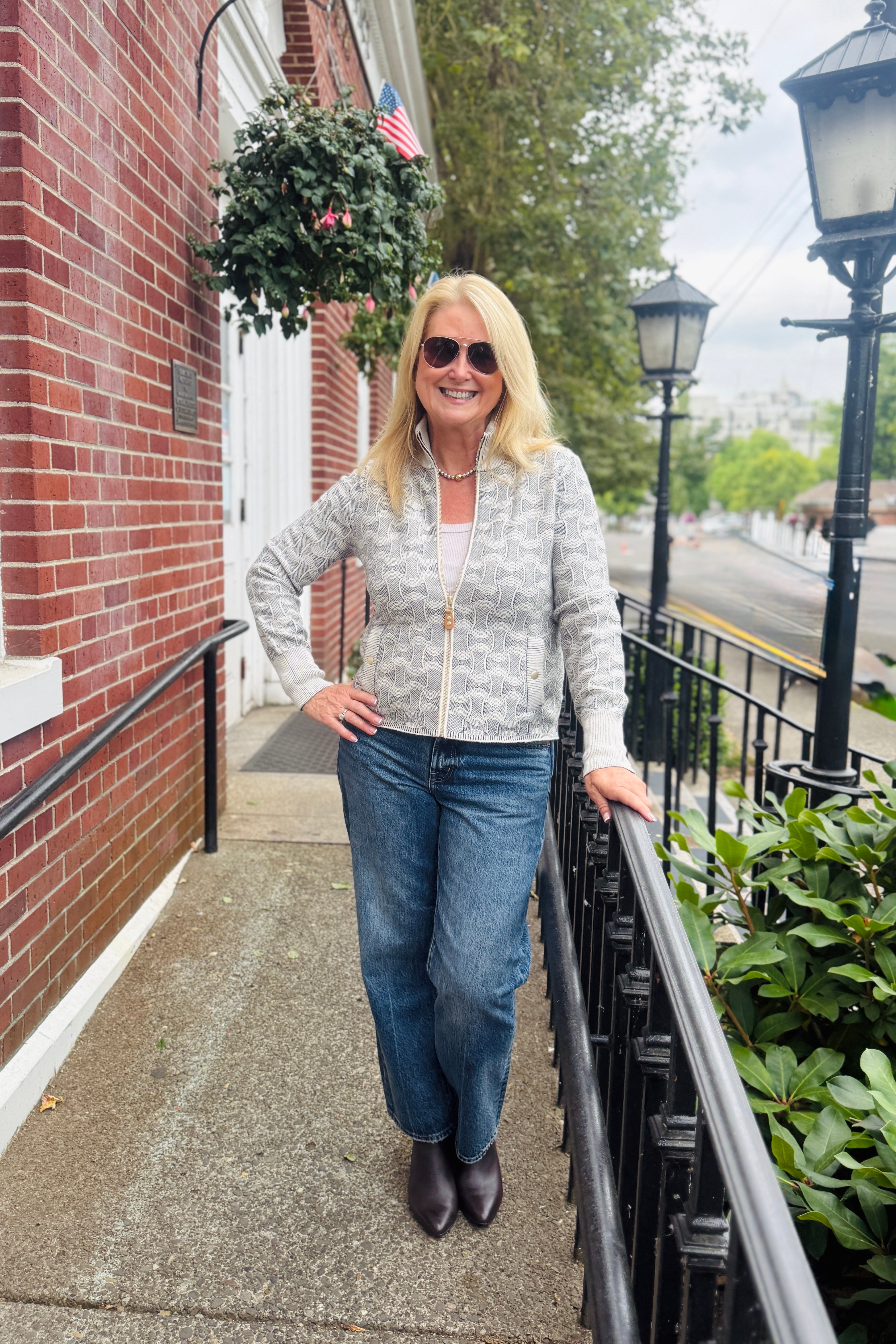 Dapper Swirl Knit Jacket