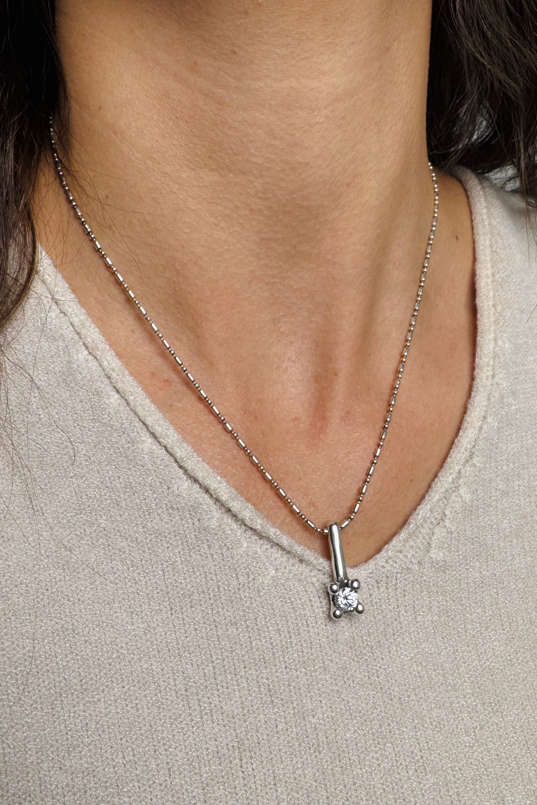 Divine Silver Necklace
