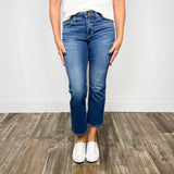 Eloise Cropped Boot Denim