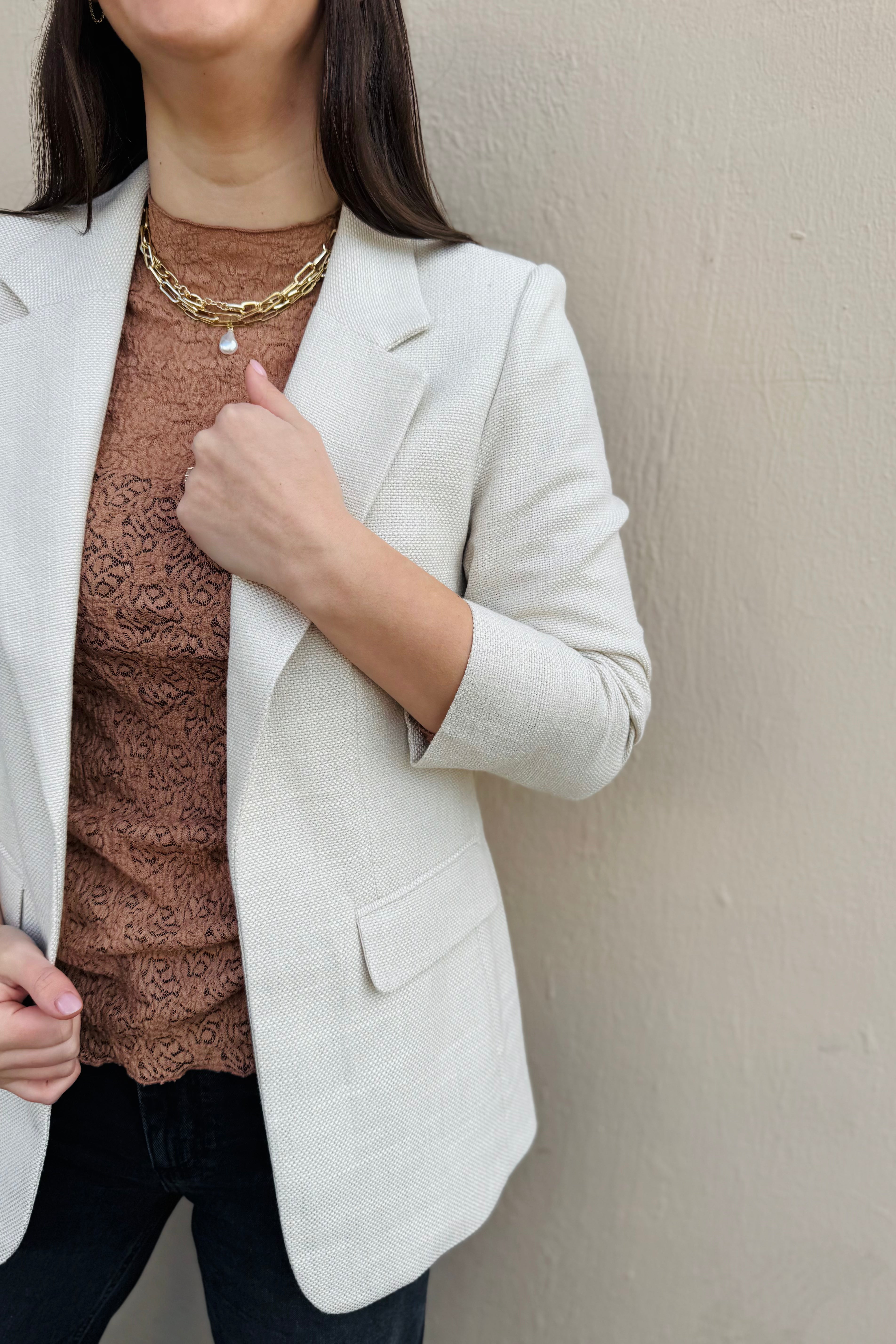 Linen Blazer