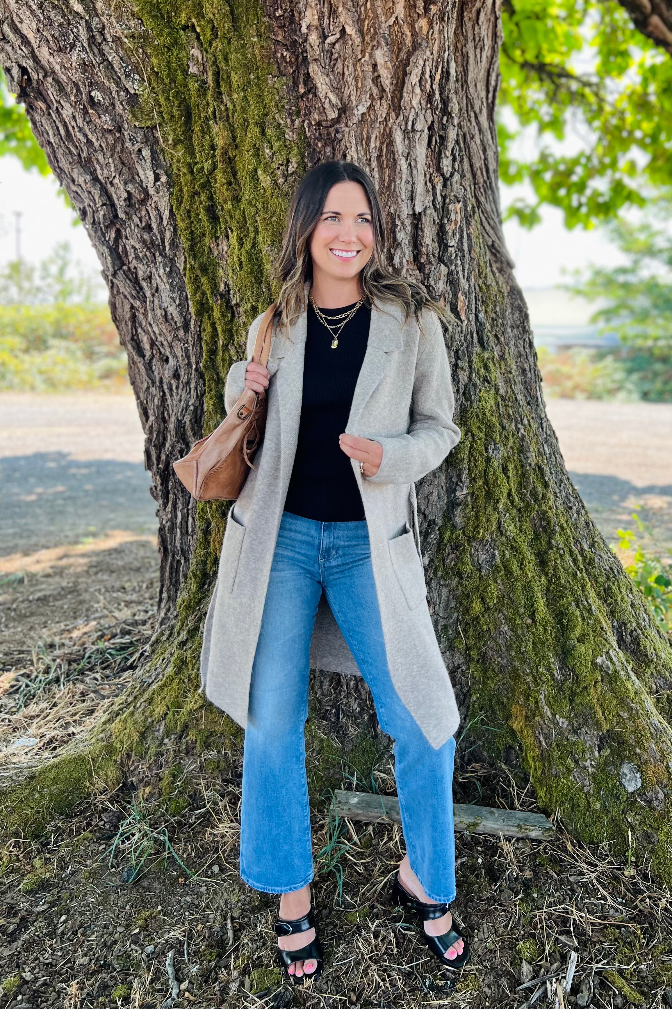 Long Belted Cardigan