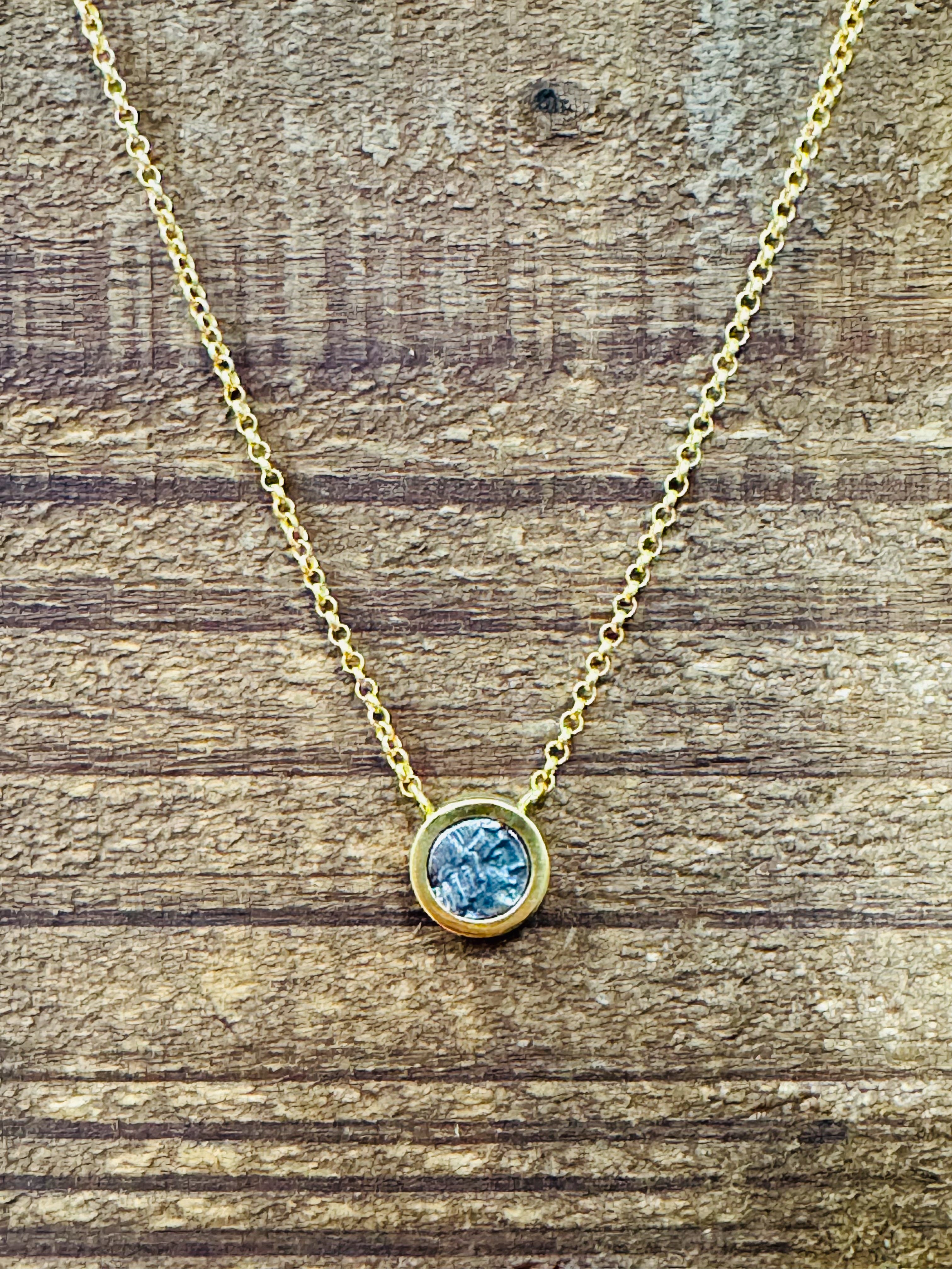 Flora Coin Necklace