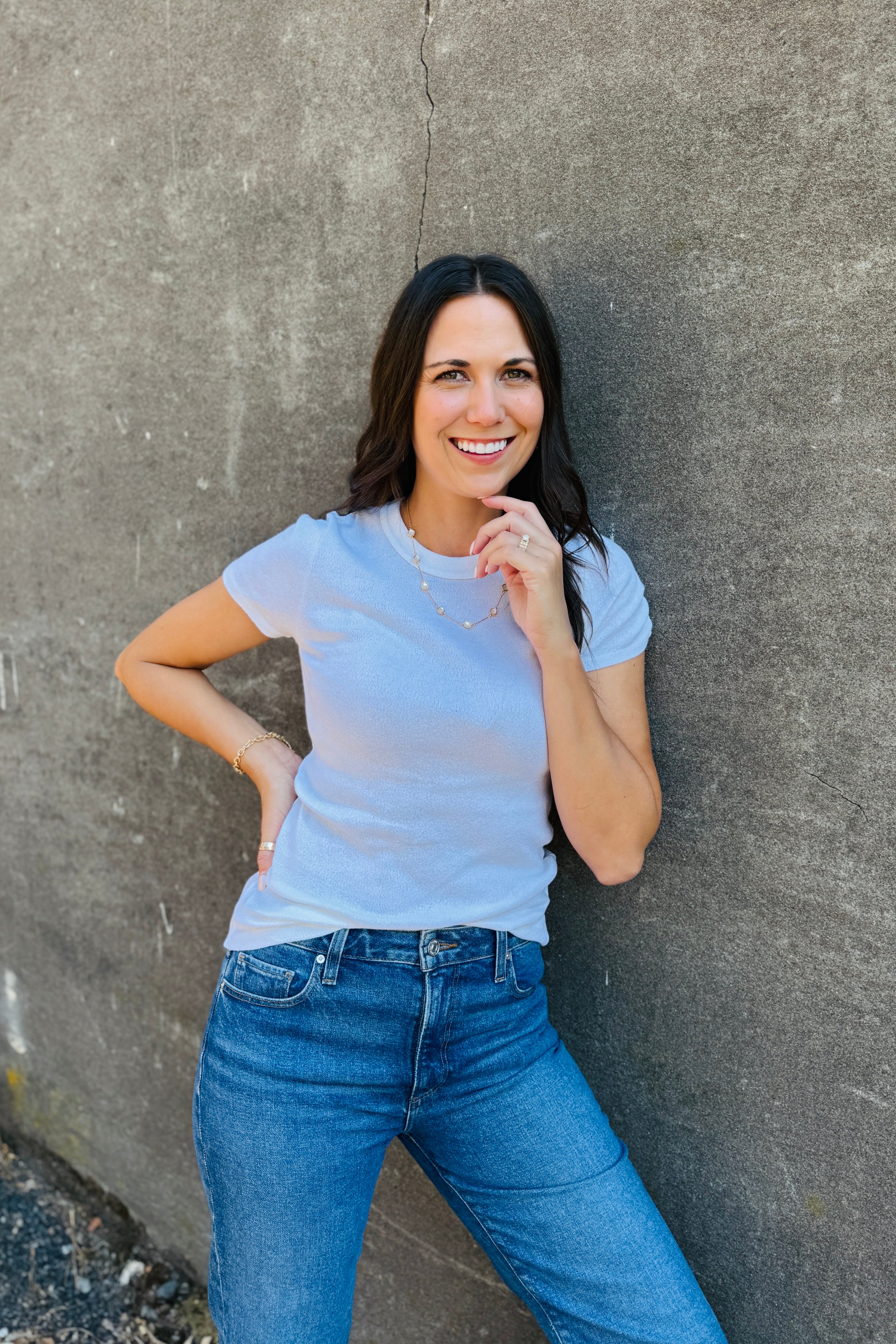 Fallon Shine Tee-Coconut Milk