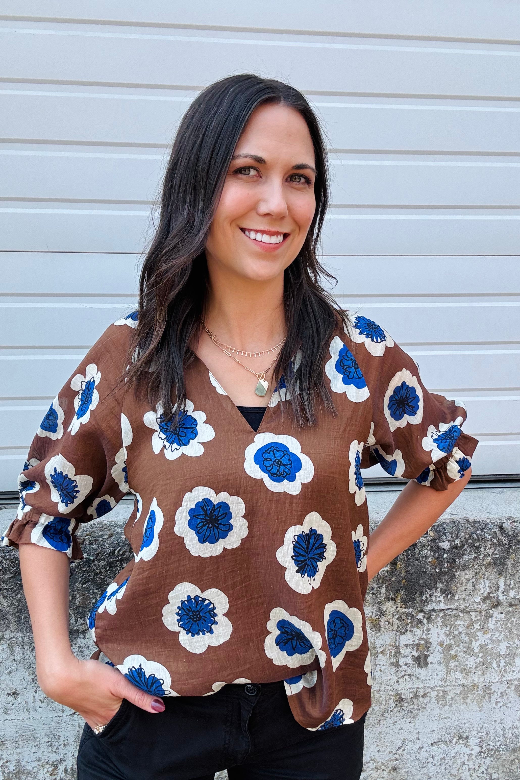 Floral Printed Blouse