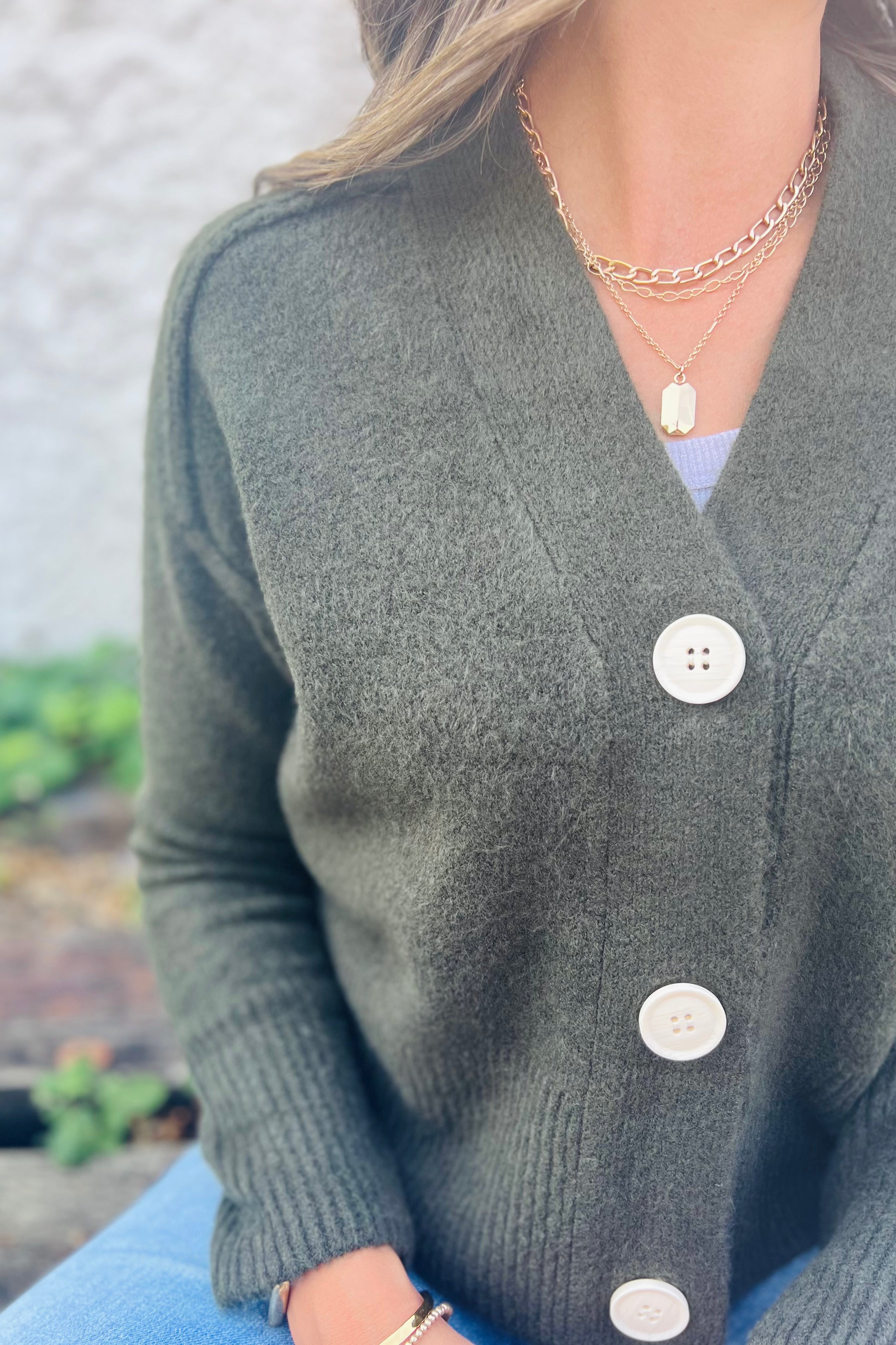 Foil.love cardigan