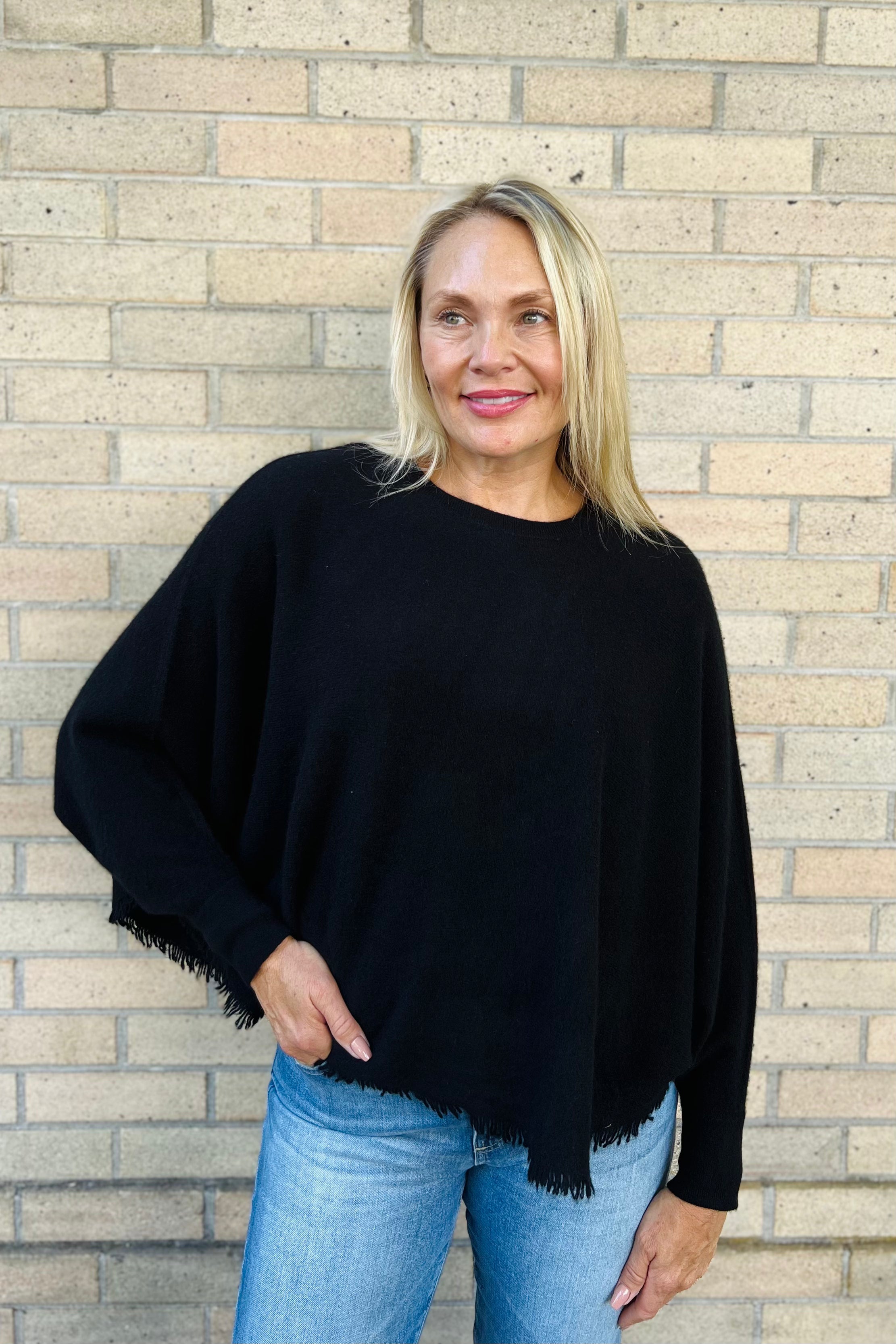 Fringed Poncho