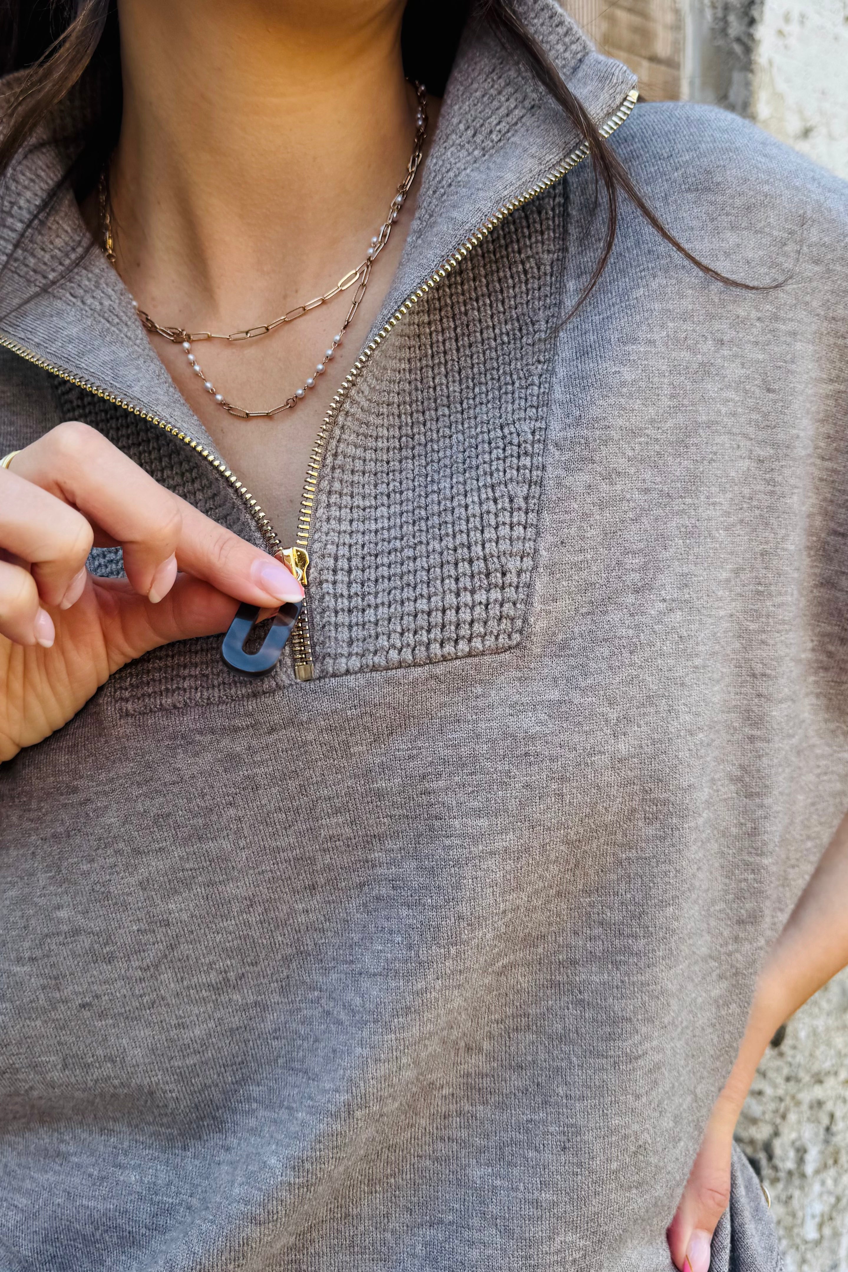 Funnel-Neck With Zipper