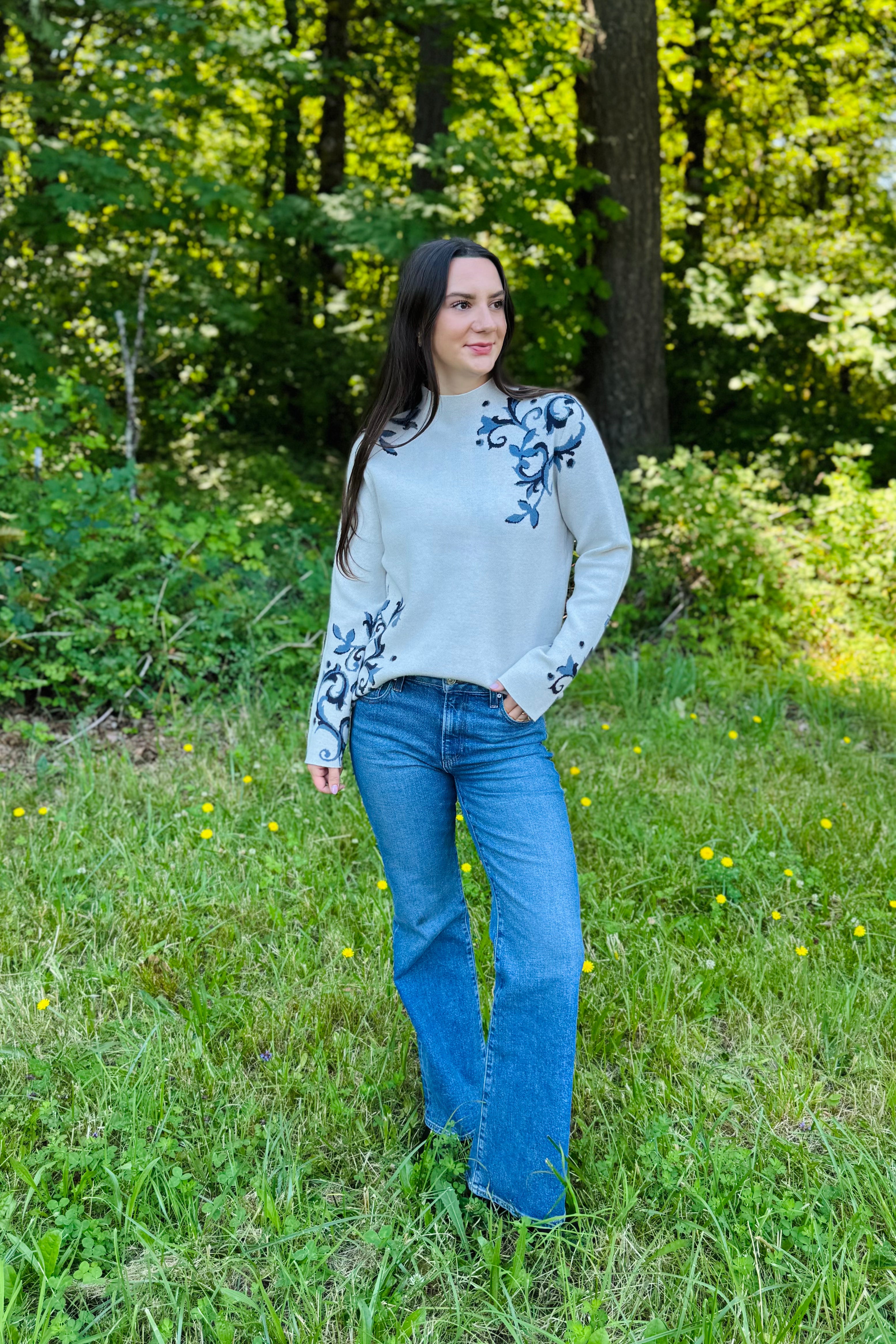 Funnel Neck Sweater
