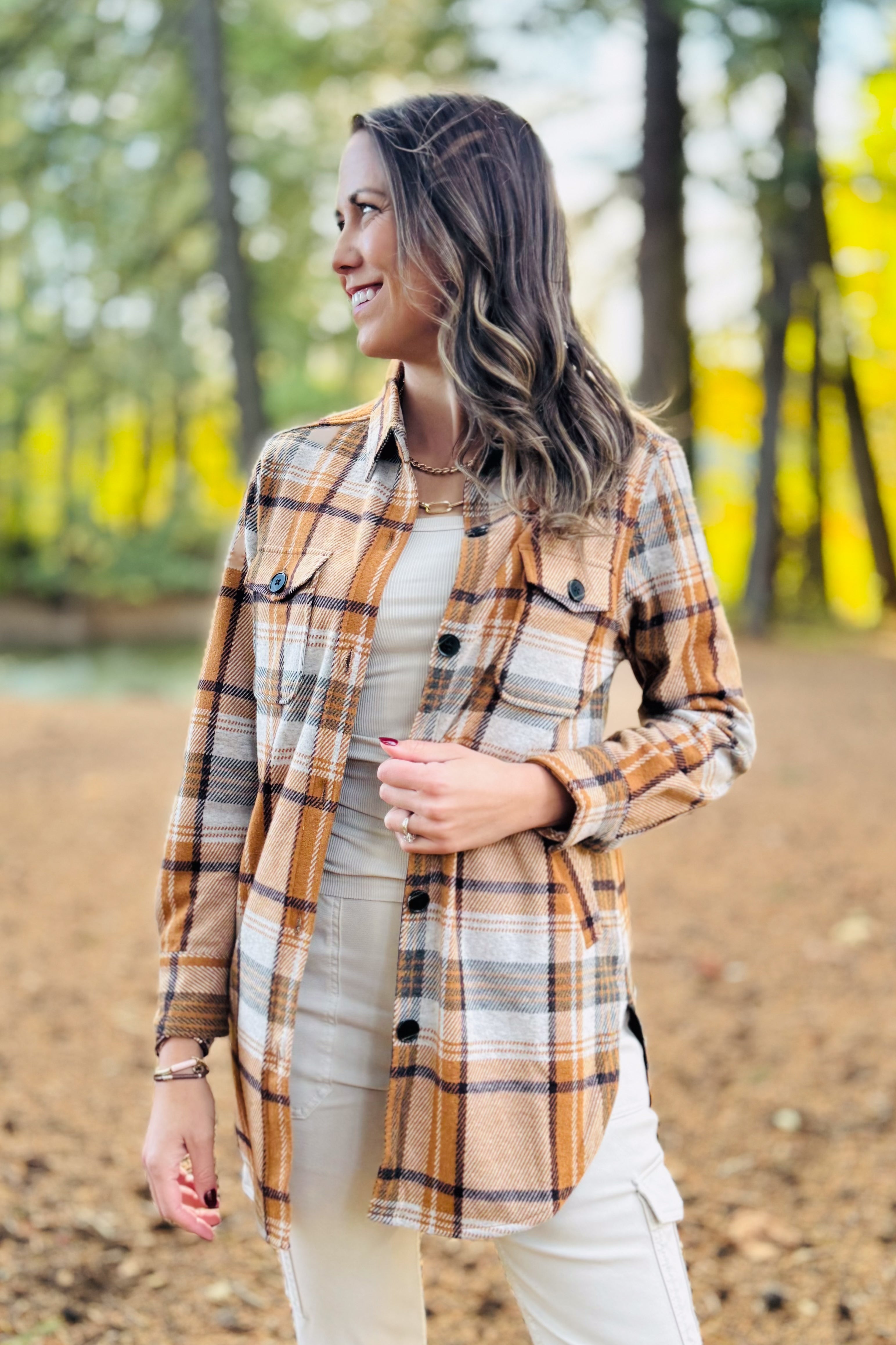 Generation Plaid Shacket