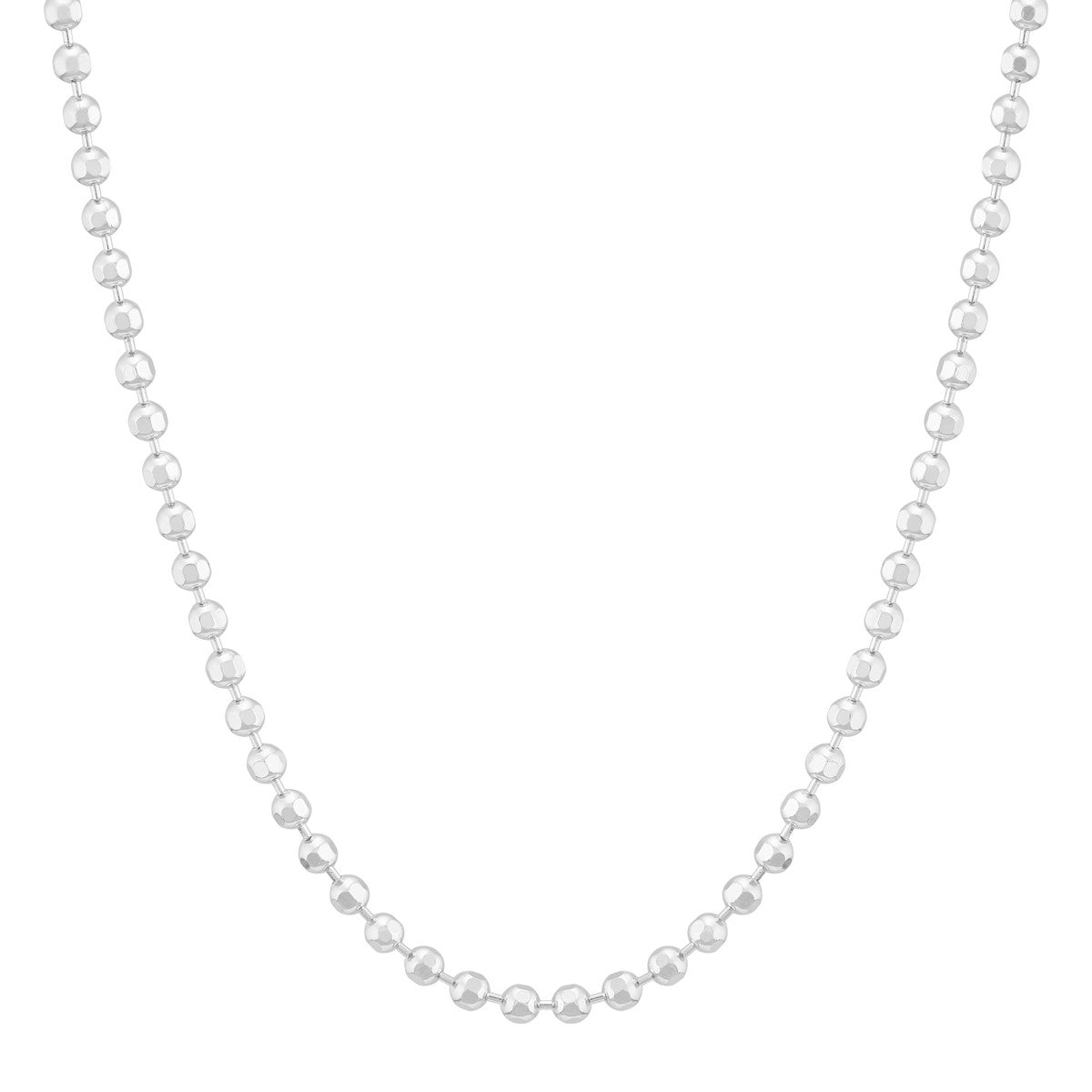 Silpada Marbles sterling silver bead chain necklace