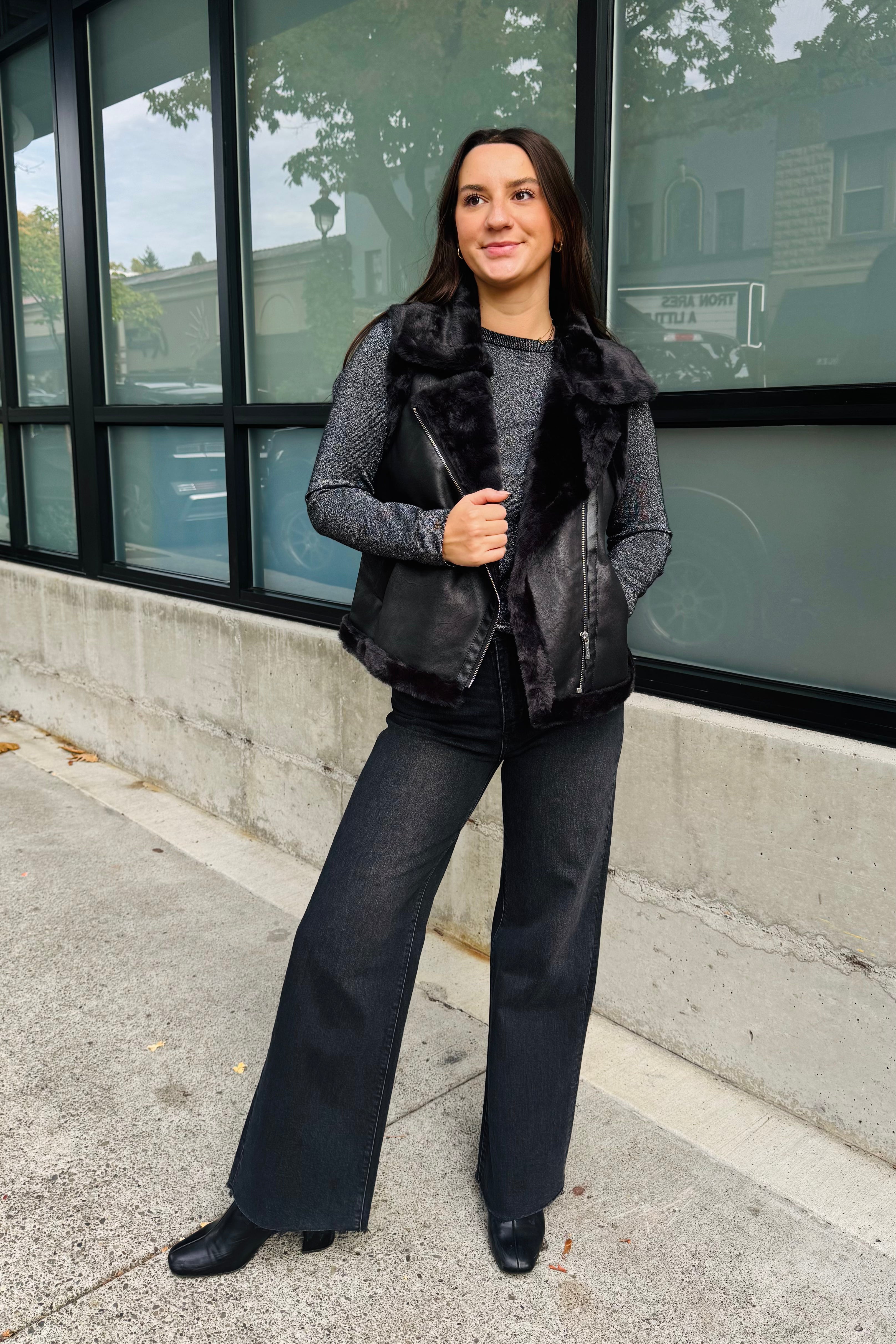 Gillet Fux Fur Vest