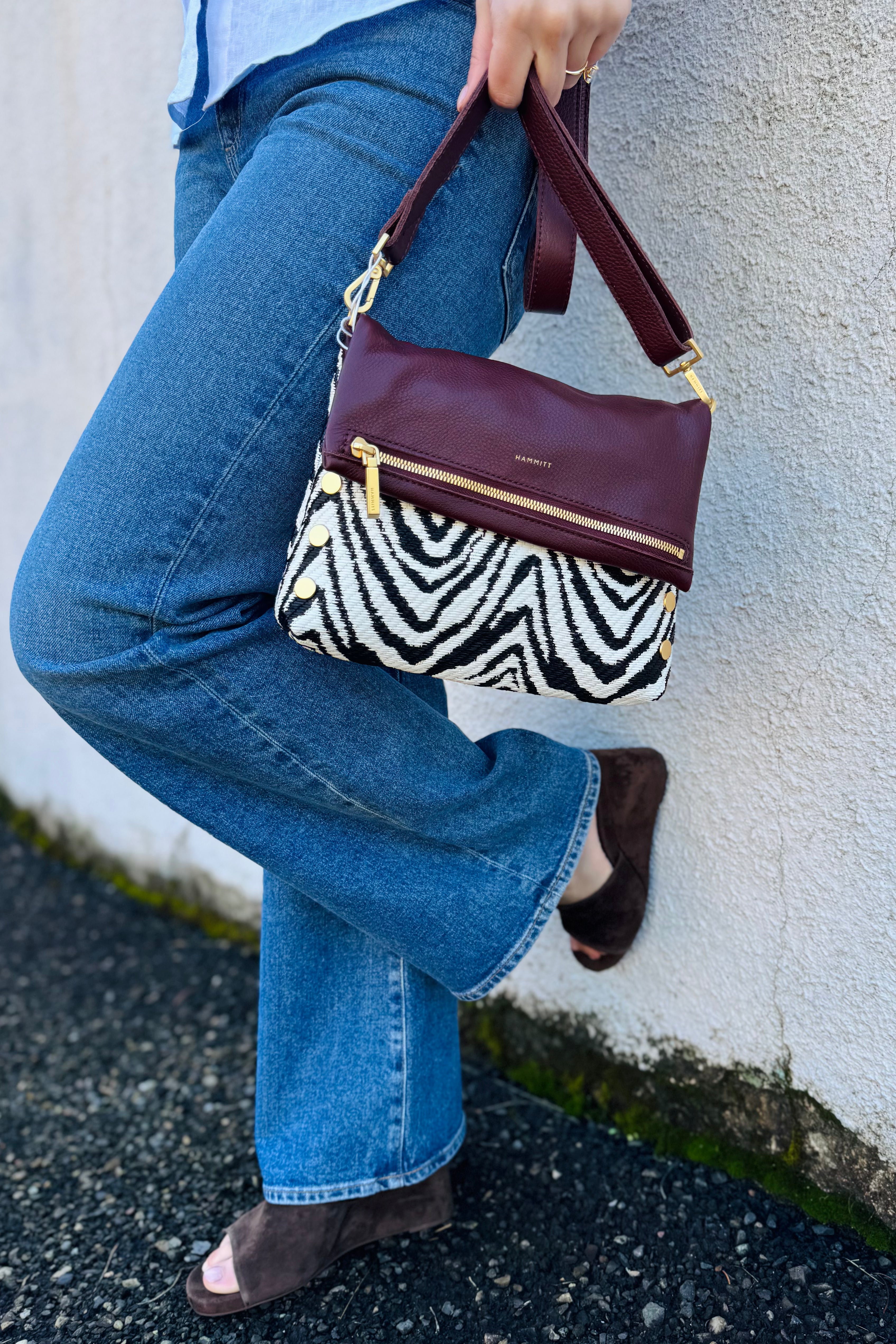 VIP Med Handbag-Zebra