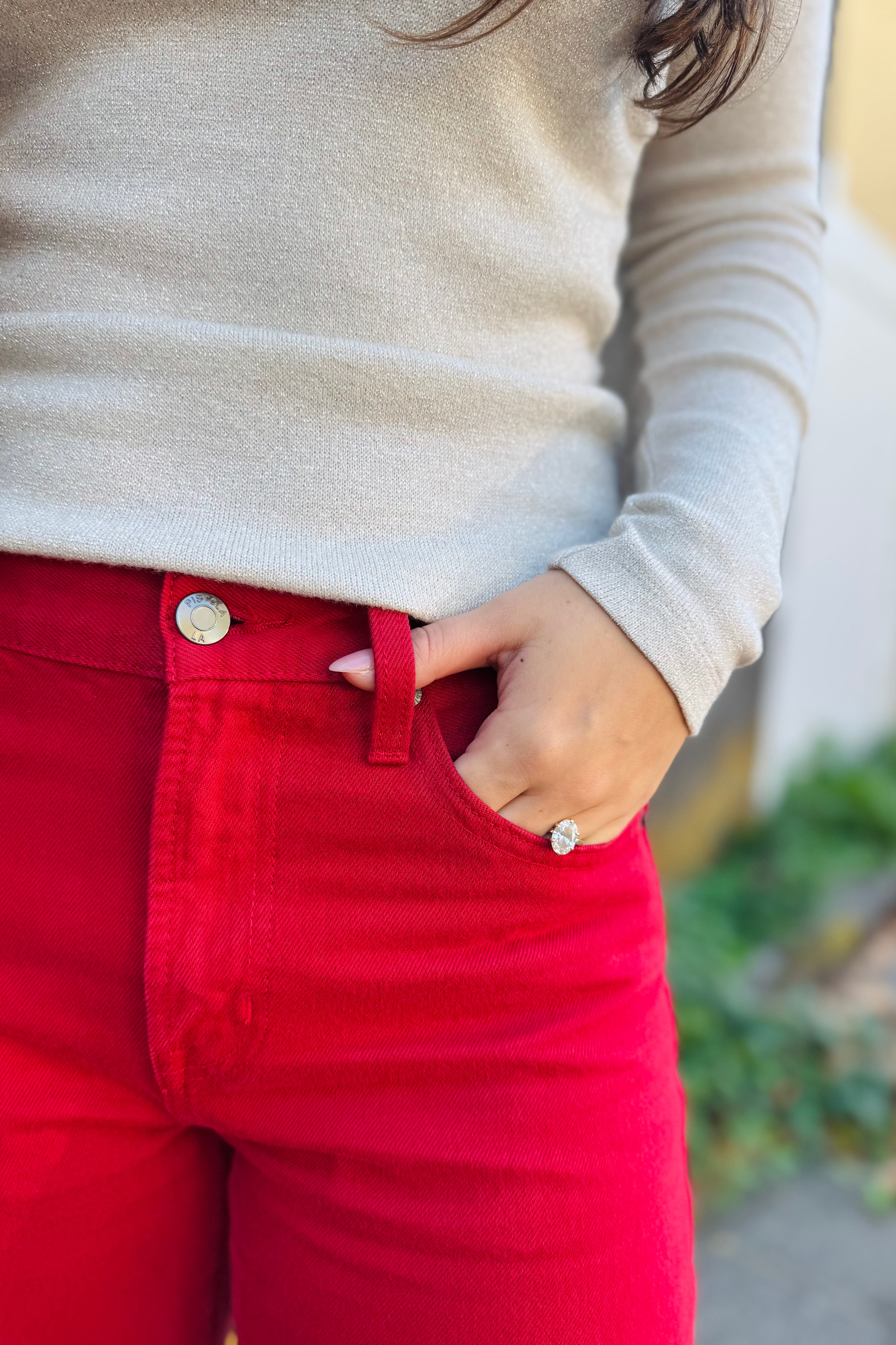 Lexi Jeans - Savvy Red