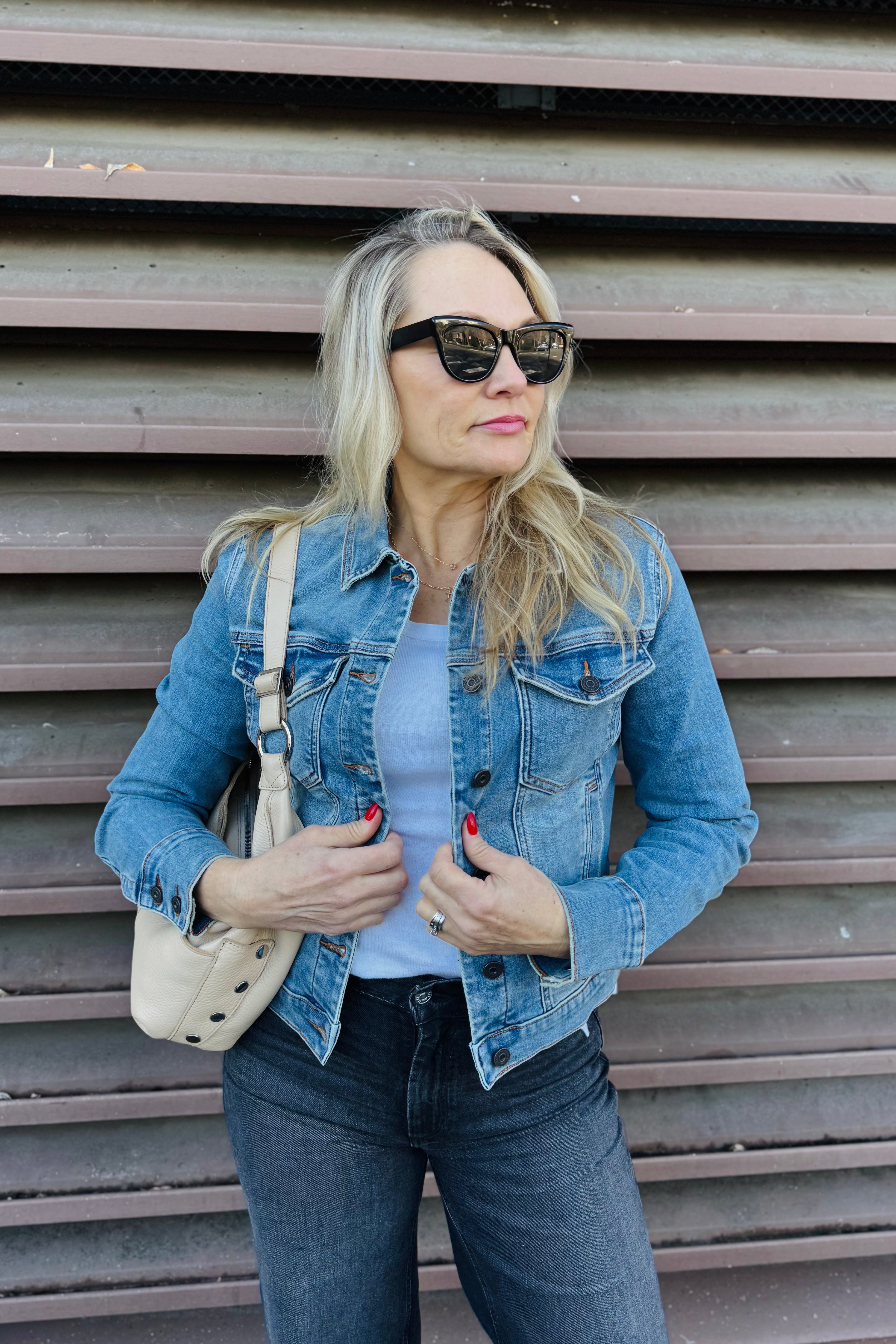 Fitted Trucker Jacket