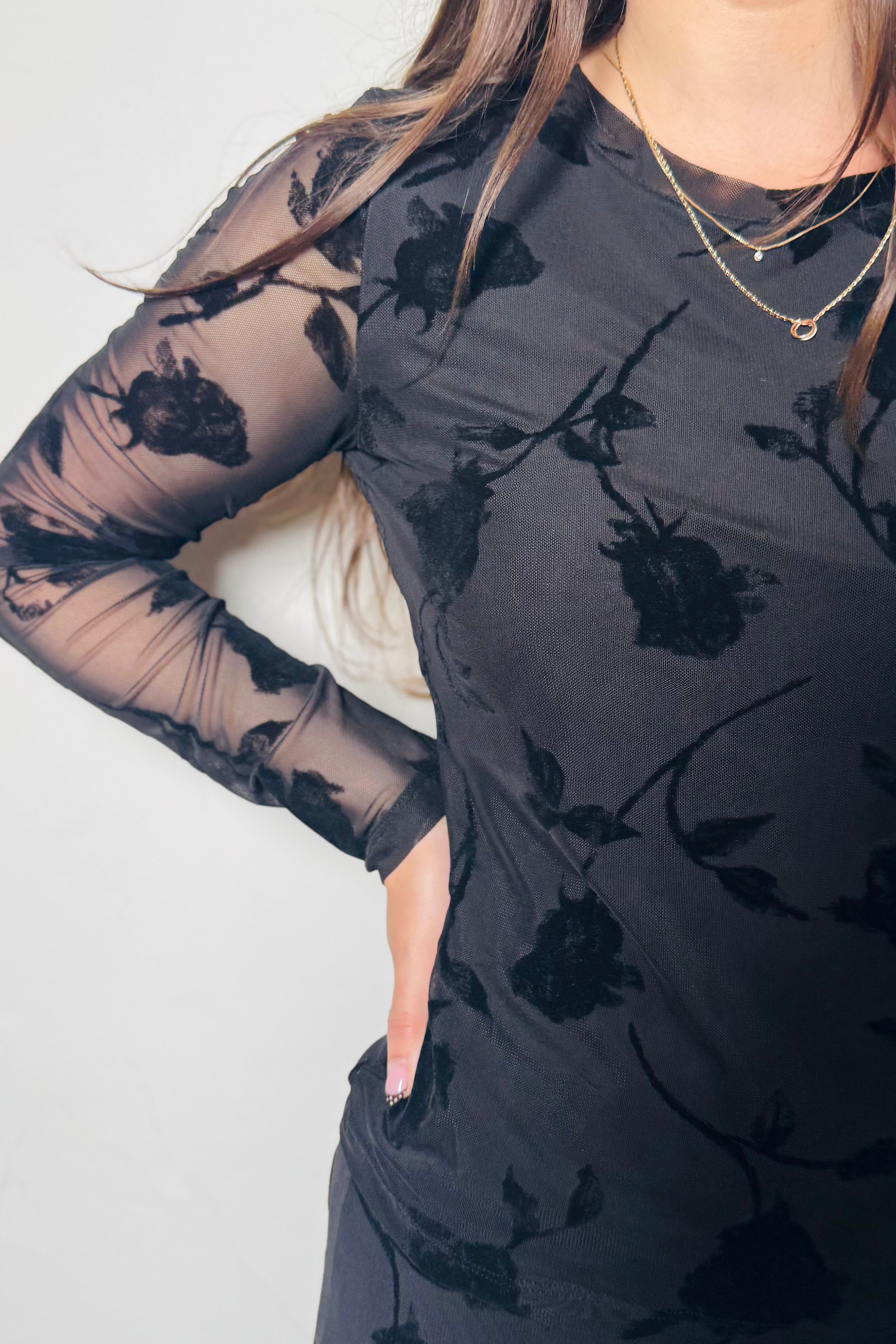 Long Sleeve Perfect Mesh Tee