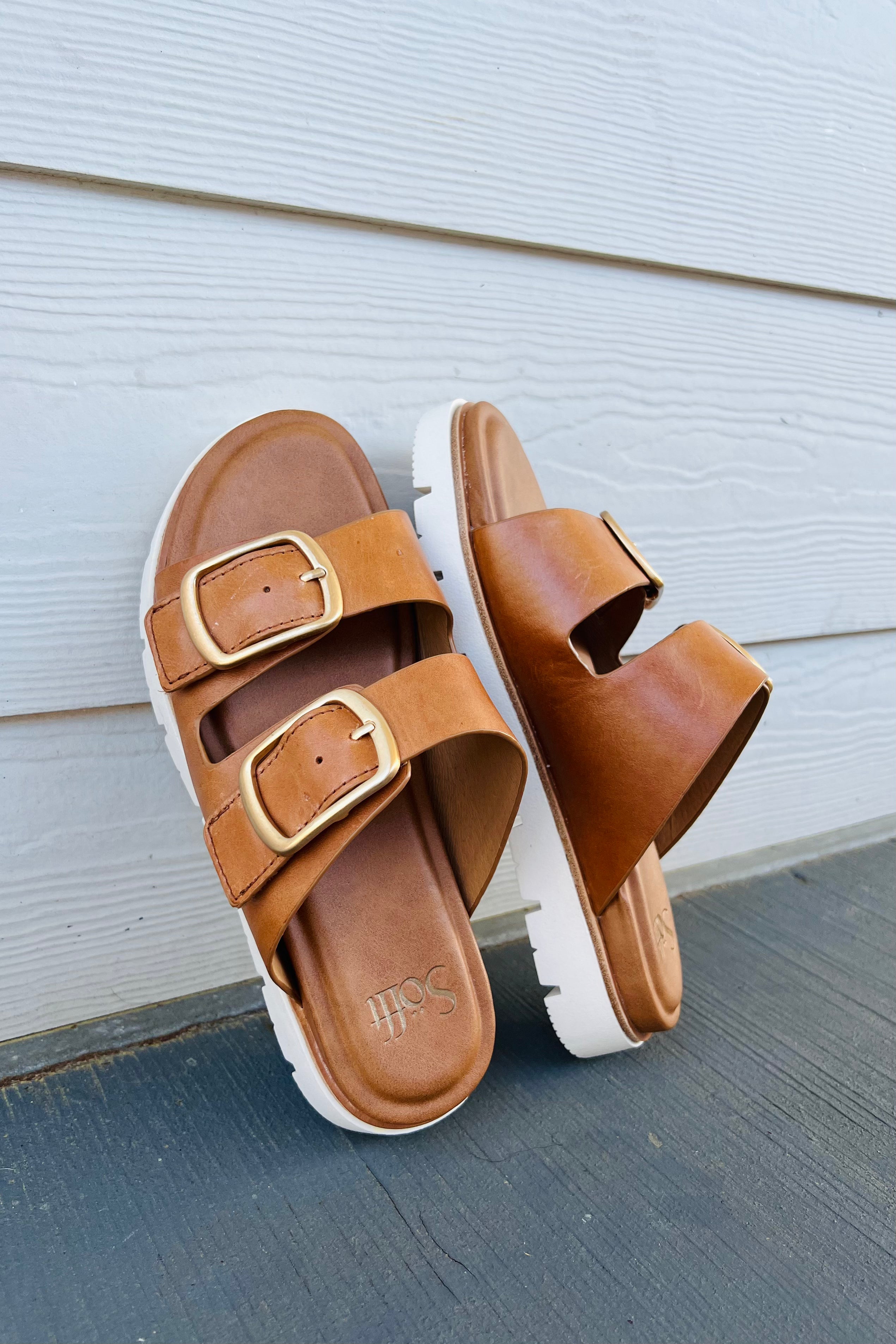 Gabby Sandals-Luggage