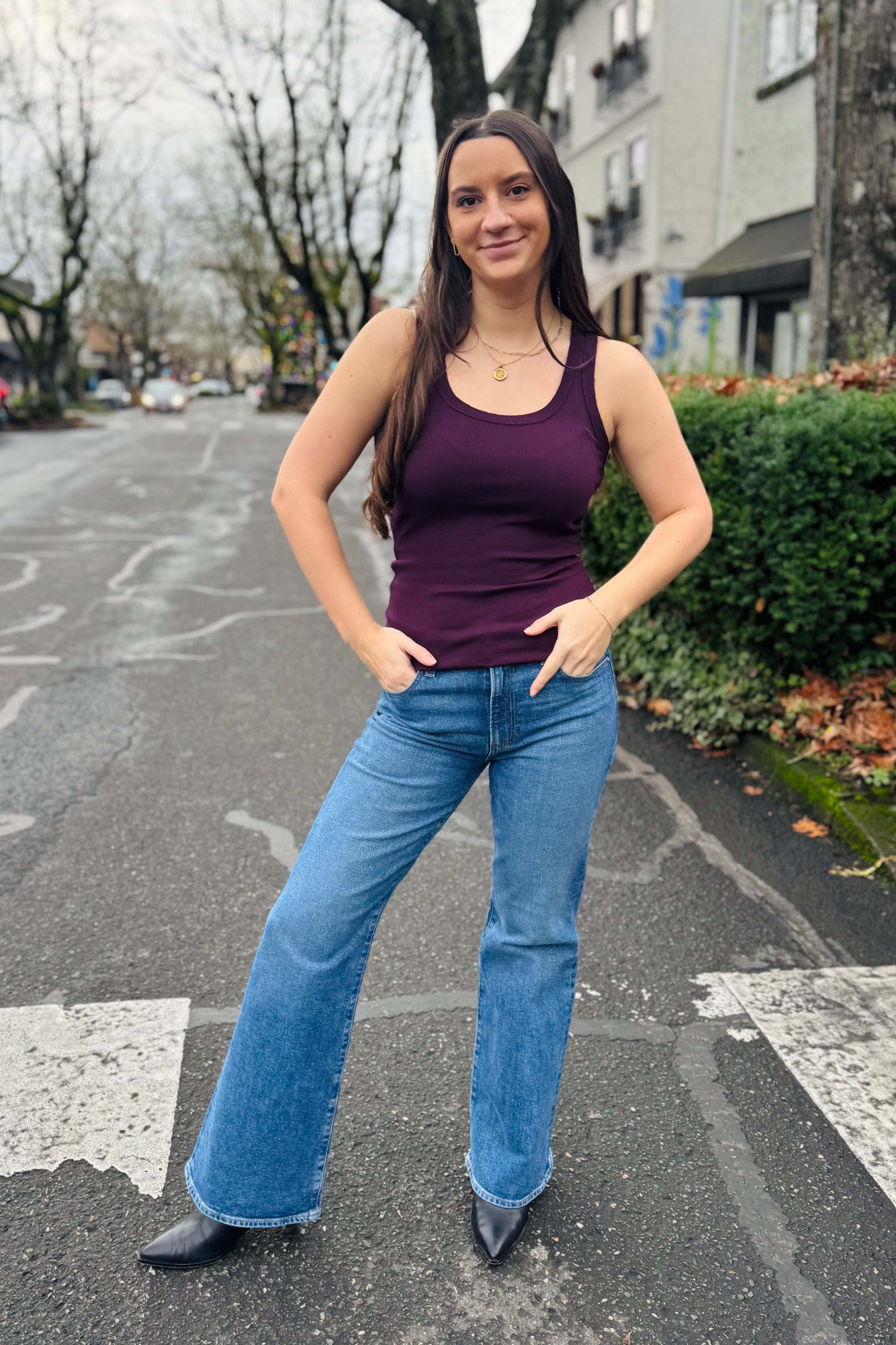 Tiburon Tank - Amethyst