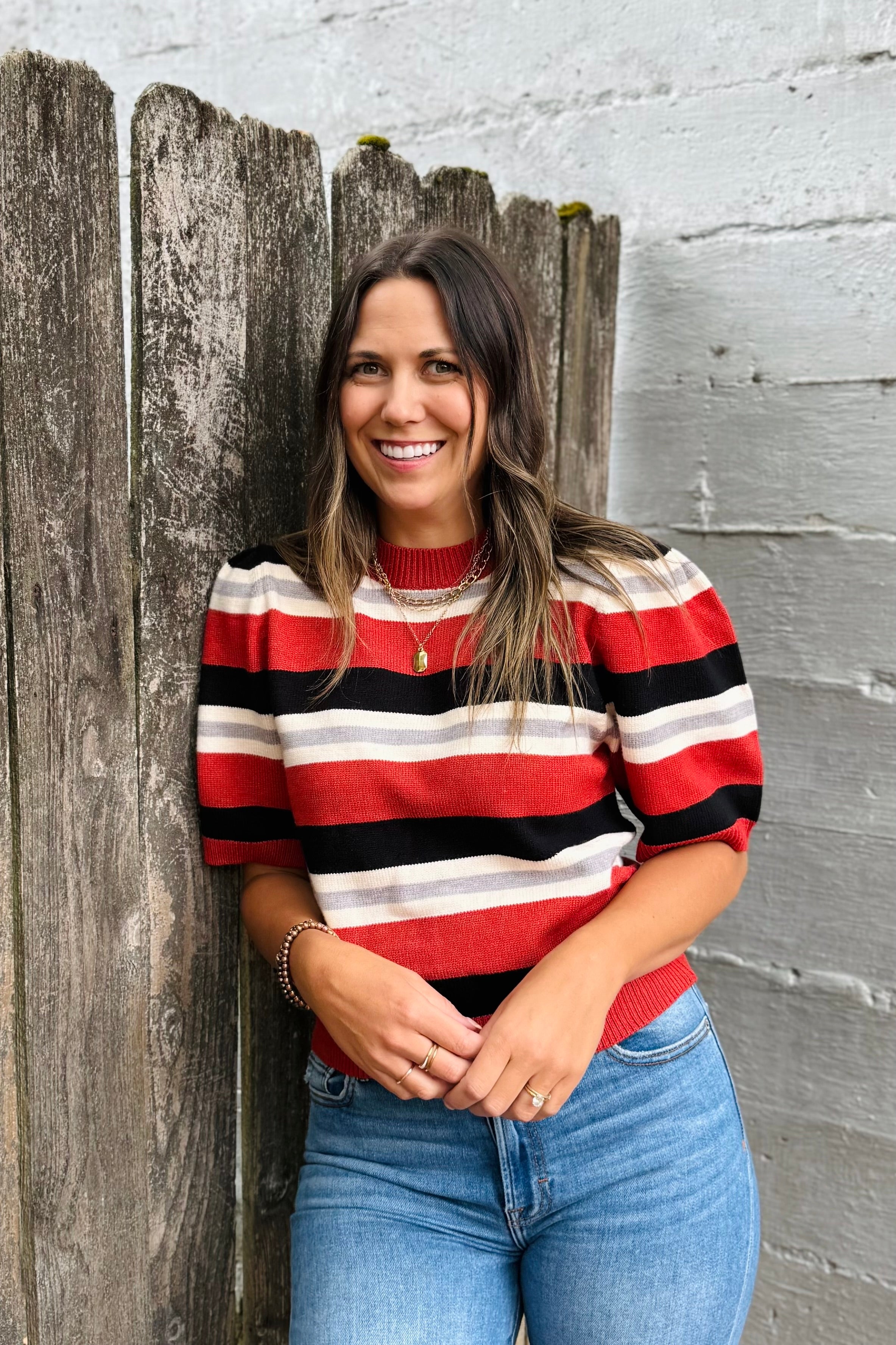 Fall Stripe Top