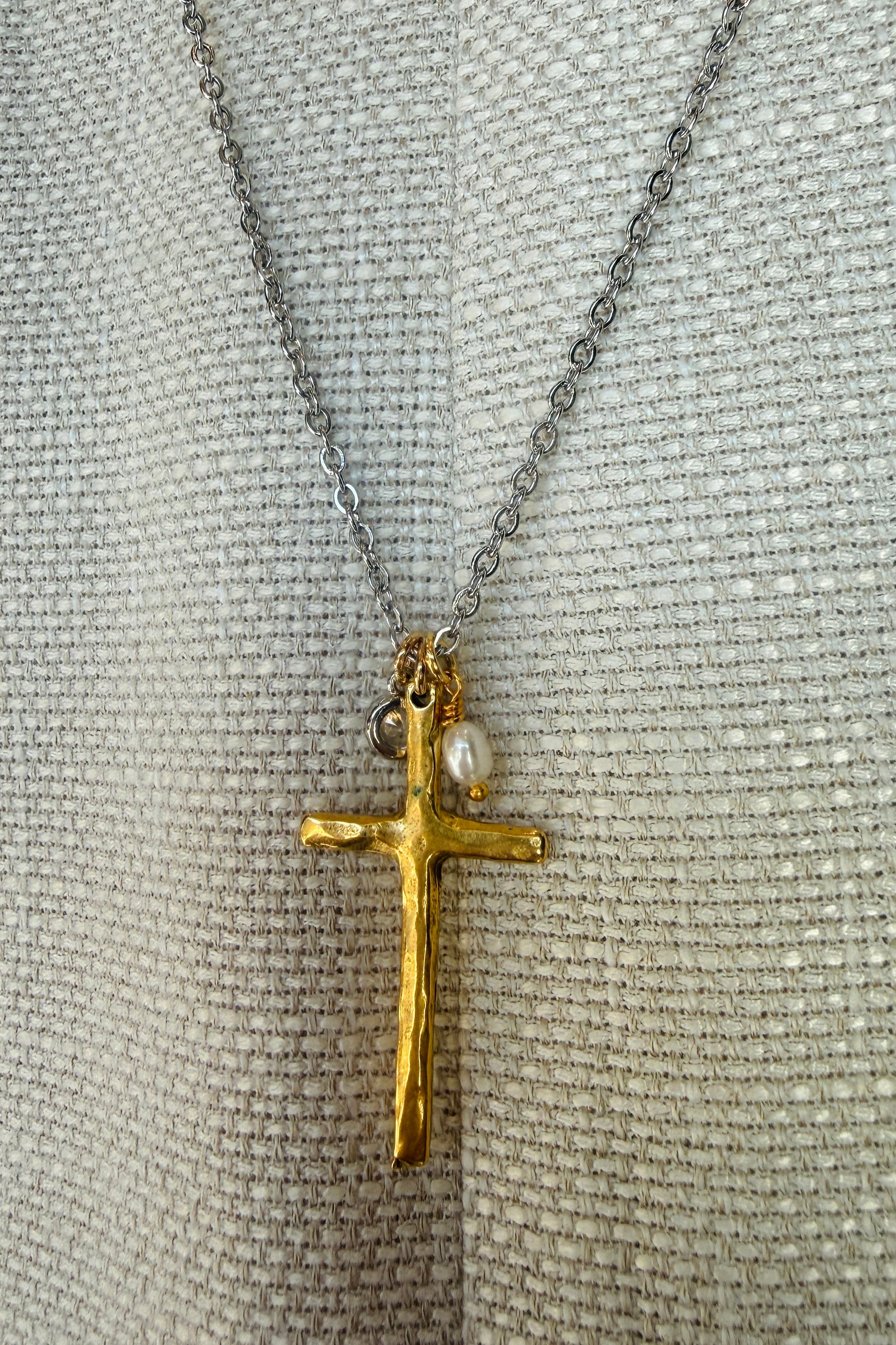 Gold Cross Necklace