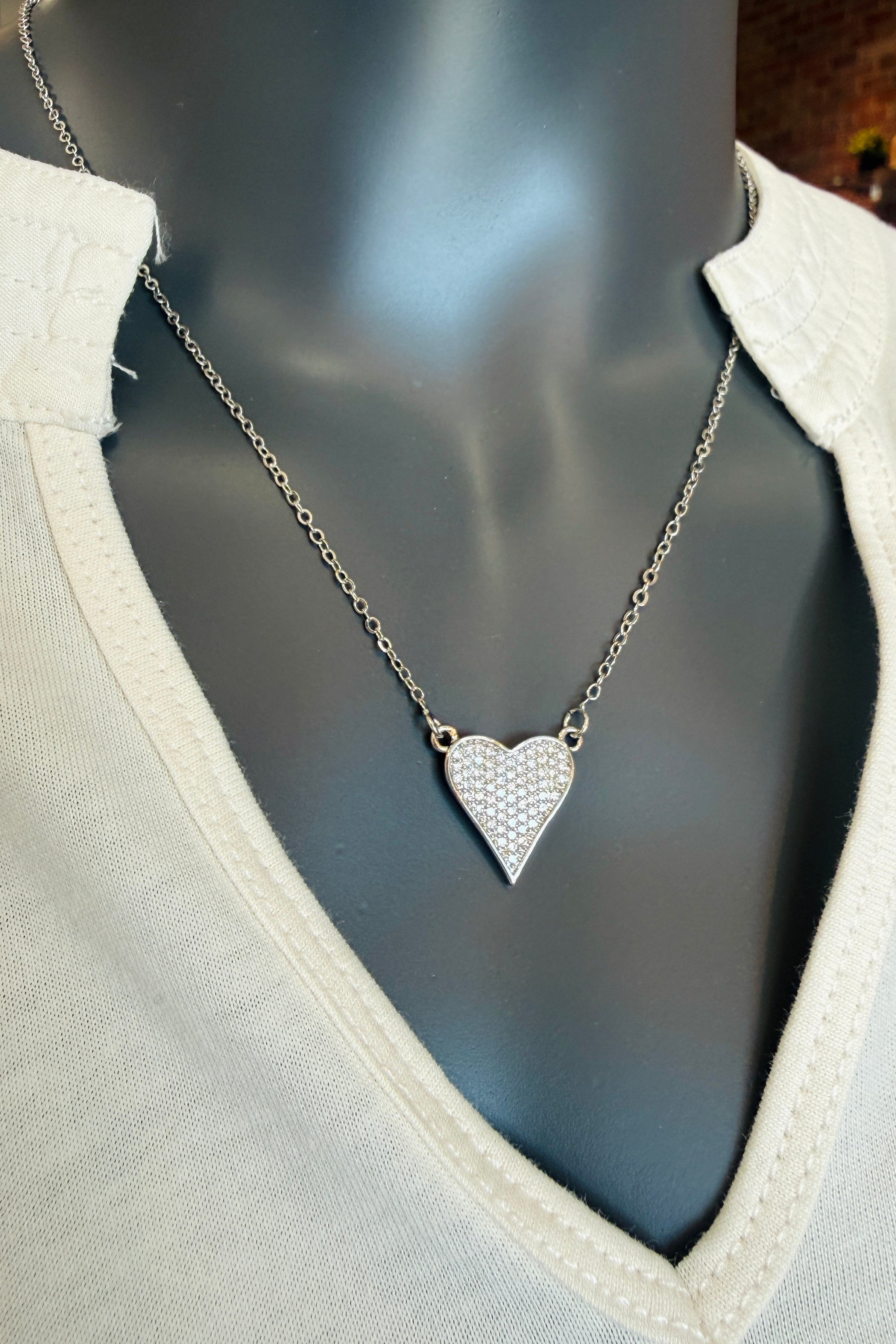 Tiny Silver Heart