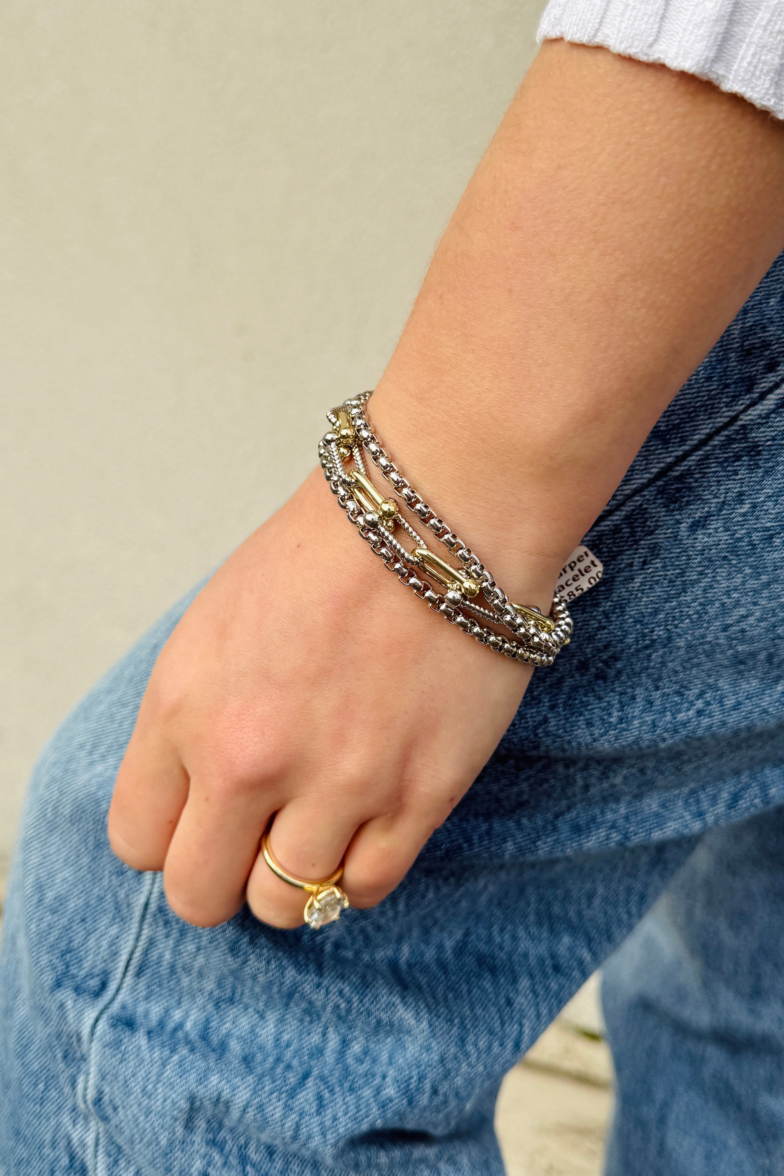 Harper Bracelet-Silver