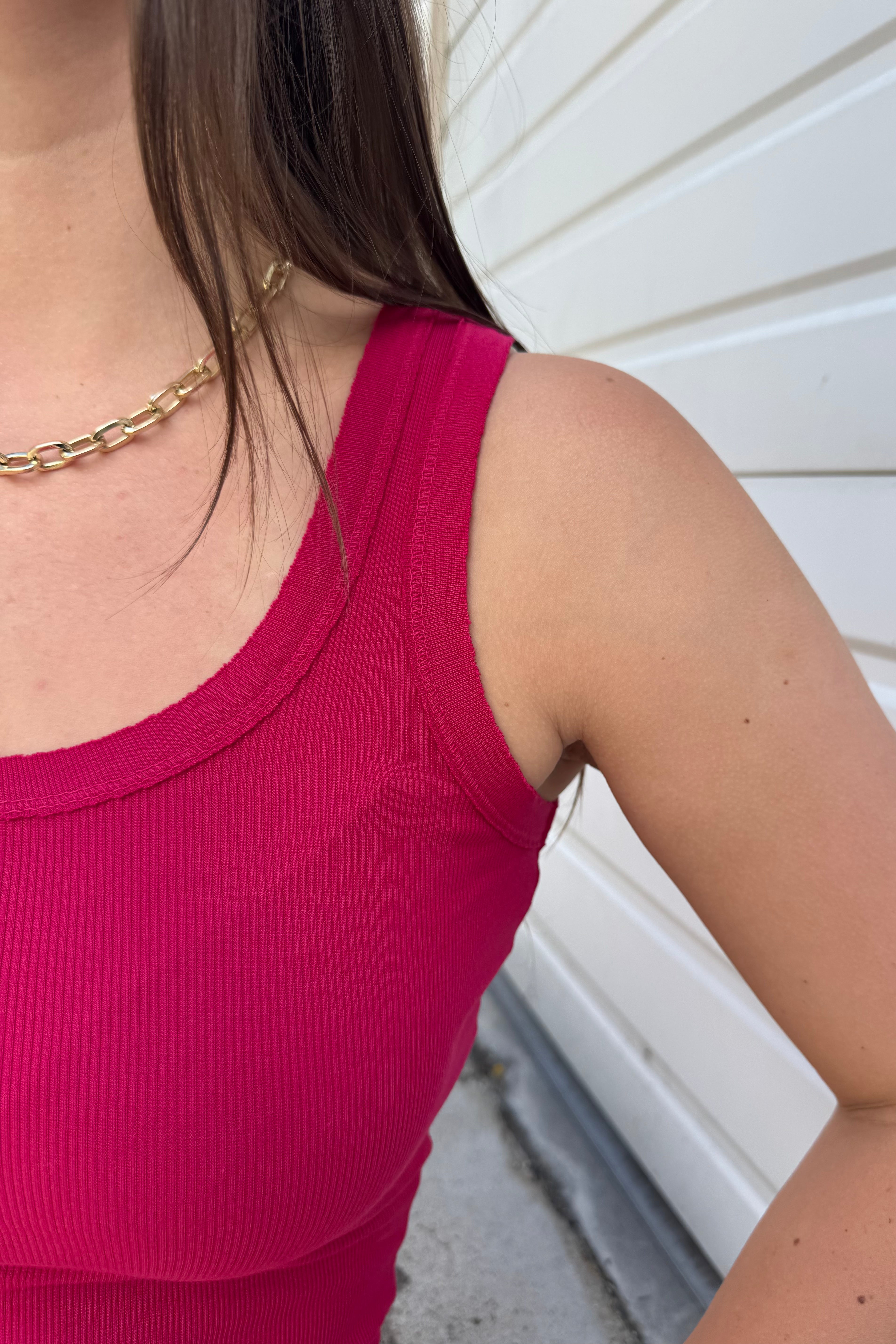 Tiburon Tank - Pink