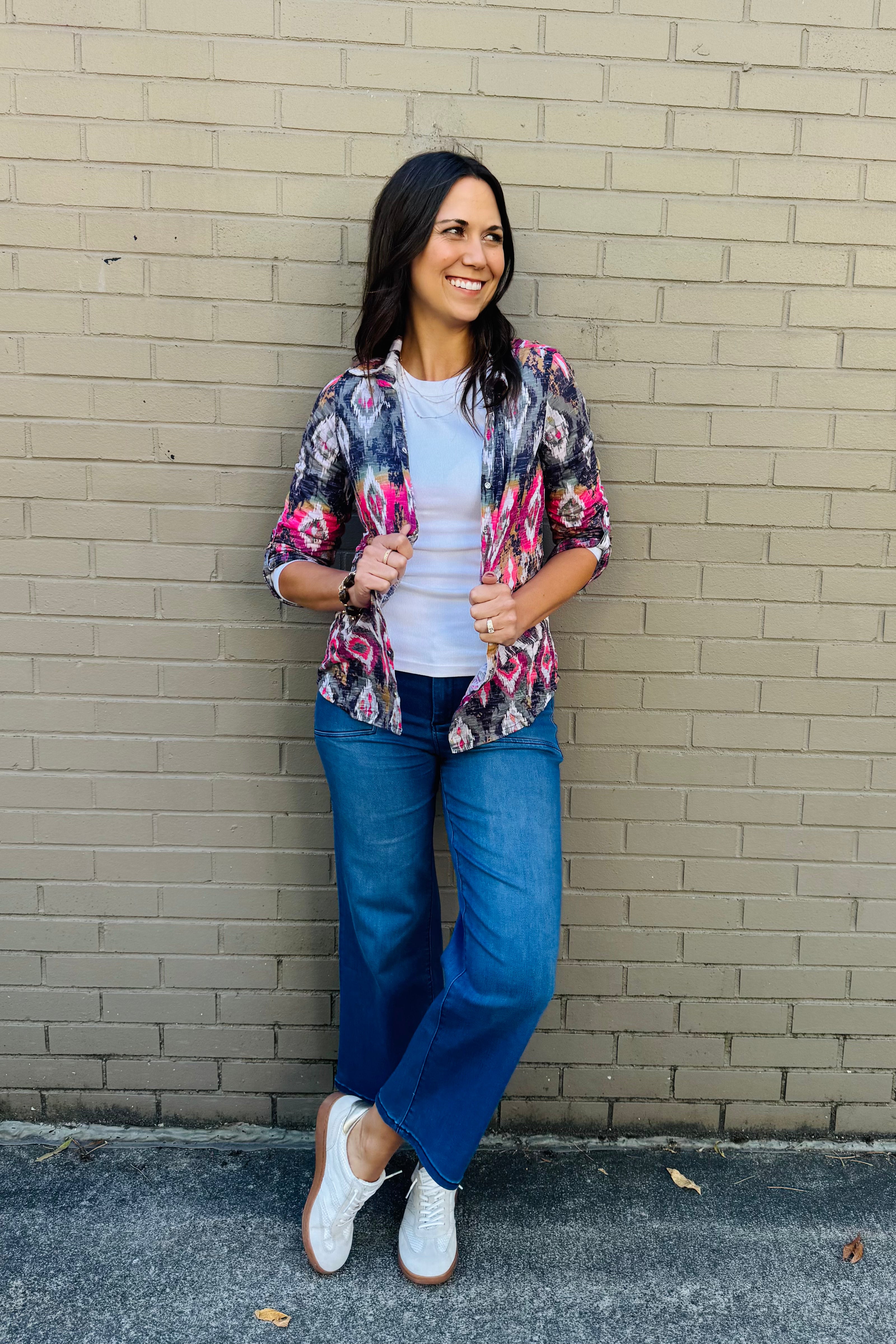Roll-Up Sleeve Shirt-Sedona
