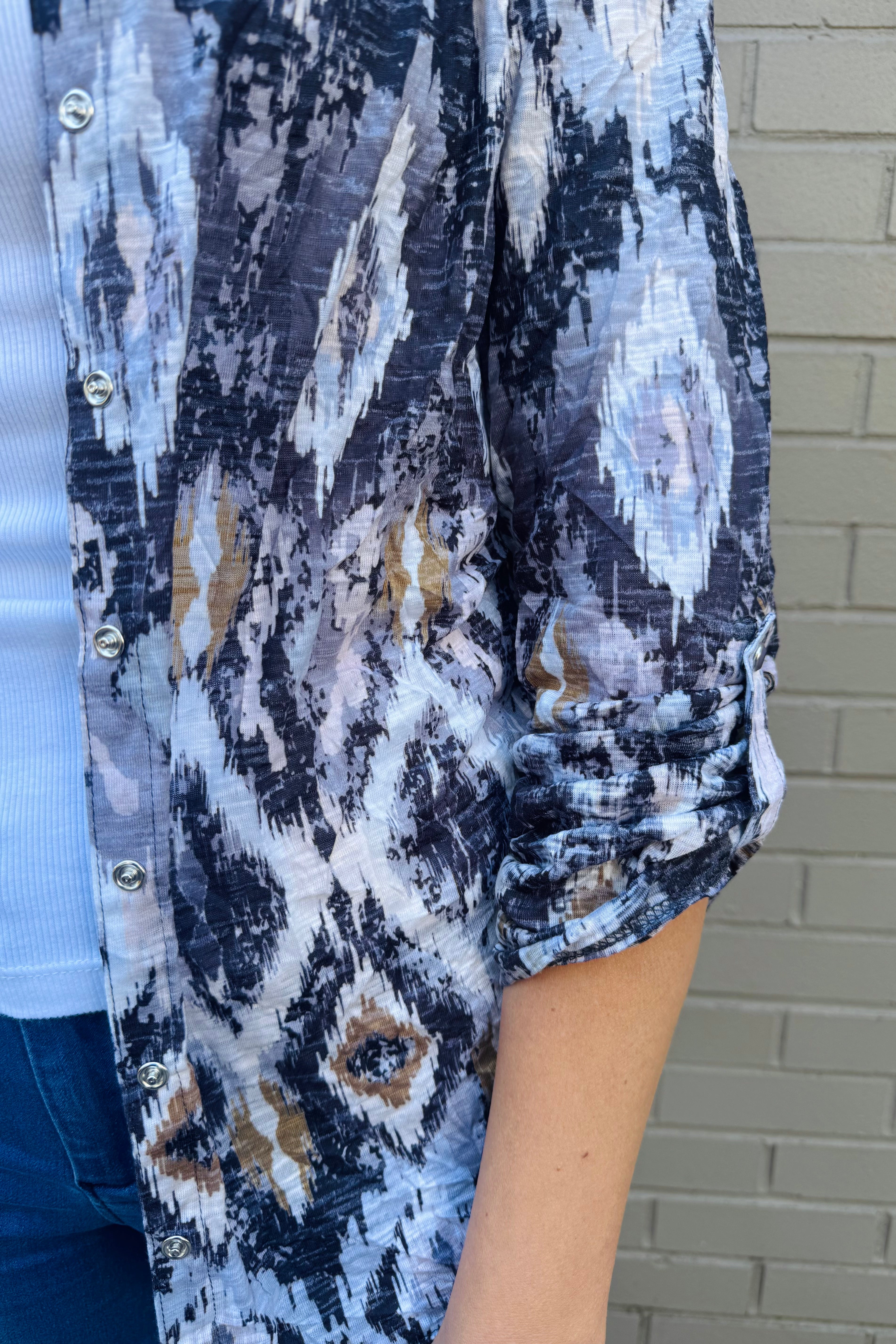 Roll-Up Sleeve Shirt-Tempe